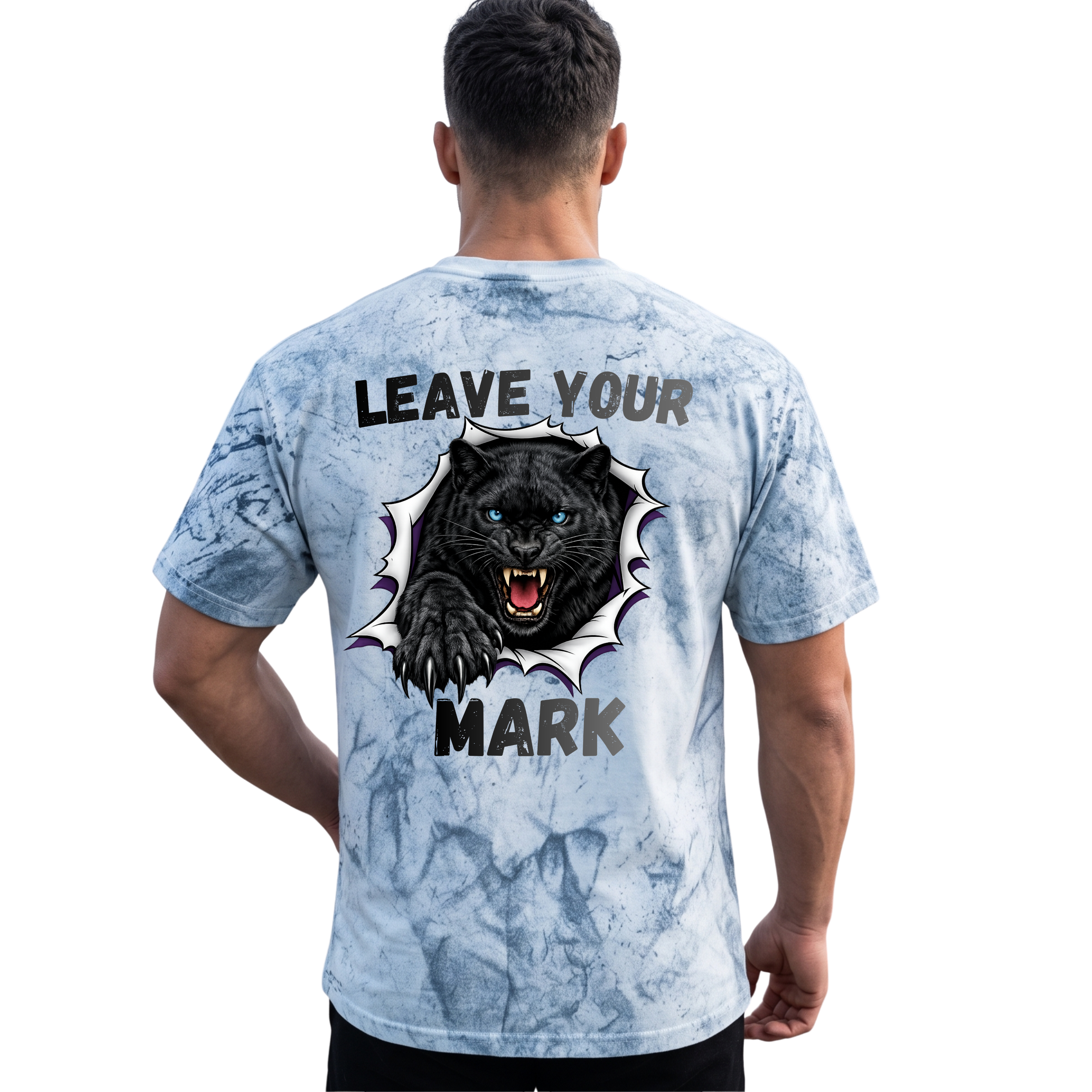 Black Panther Leave Your Mark Color Blast T-Shirt – Americanwolf87
