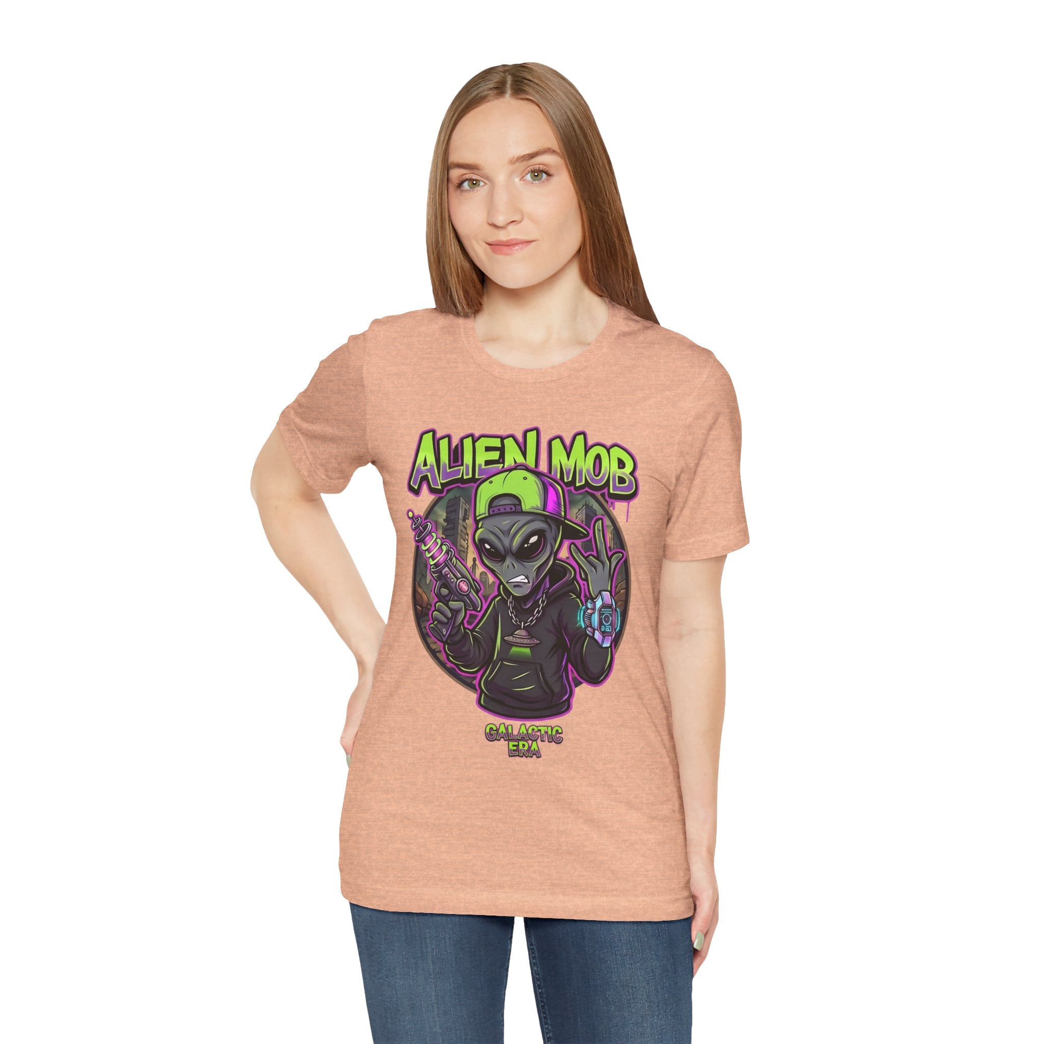 Alien Mob Galactic Era Graphic Alien Hip Hop T-Shirt
