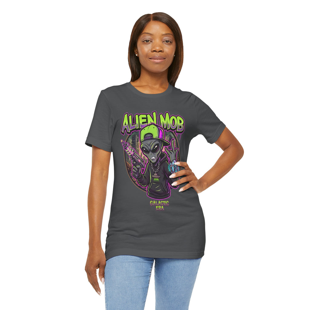 Alien Mob Galactic Era Graphic Alien Hip Hop T-Shirt