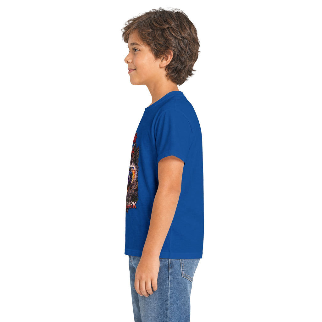Kids Racing T-Shirt "I'm Giving It My All – Leave Your Mark"