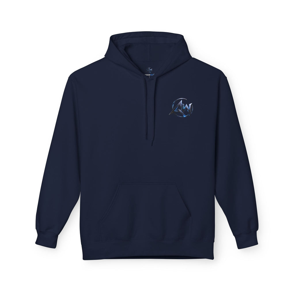 Gorilla 'Leave Your Mark'  Bold Graphic Cyber Crest AW Signature Emblem Fleece Pullover