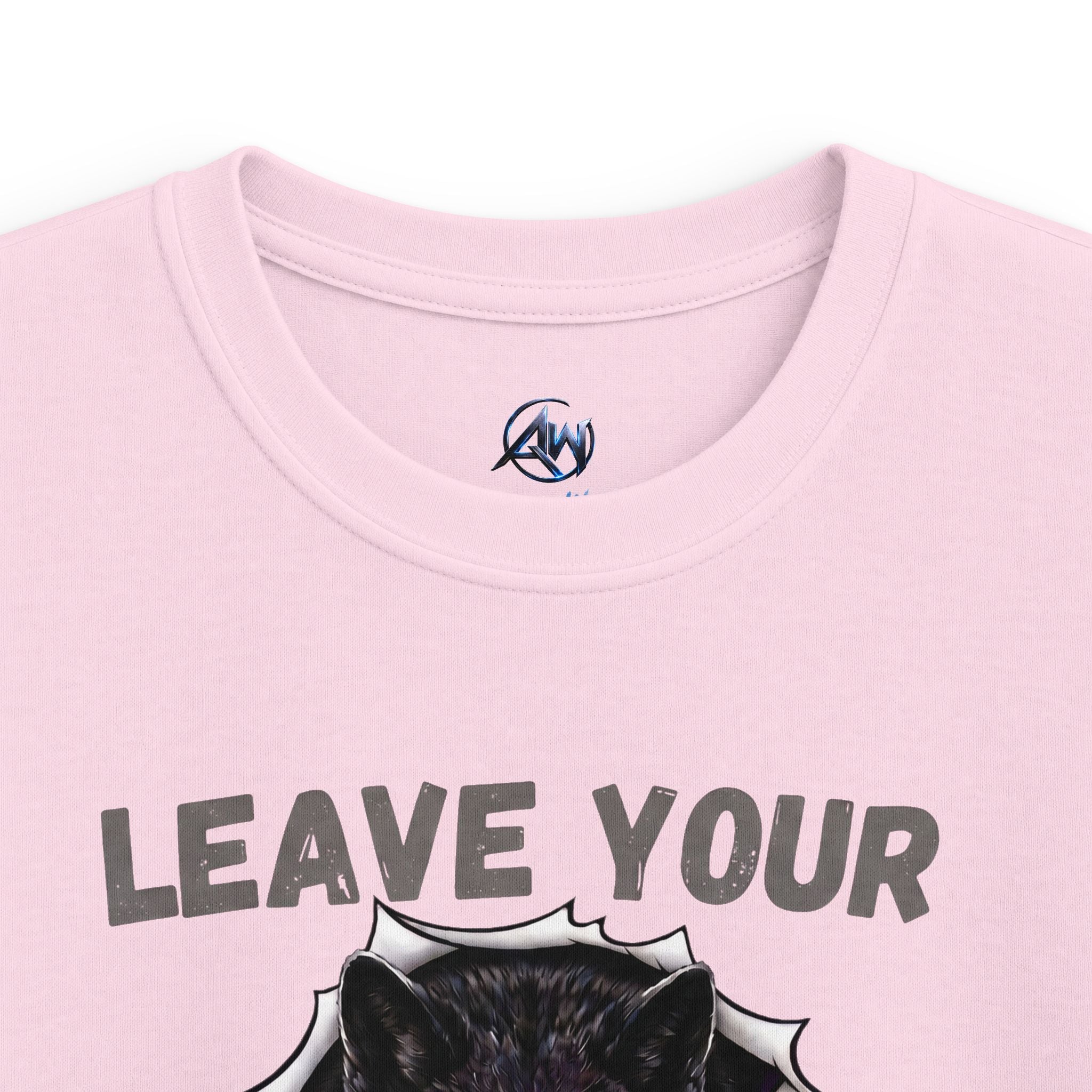 Kids "Leave Your Mark"  Fierce Wolf Graphic Tee