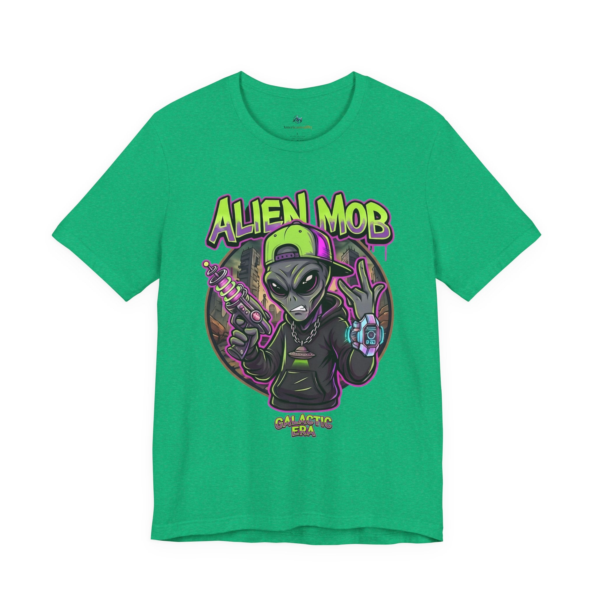 Alien Mob Galactic Era Graphic Alien Hip Hop T-Shirt