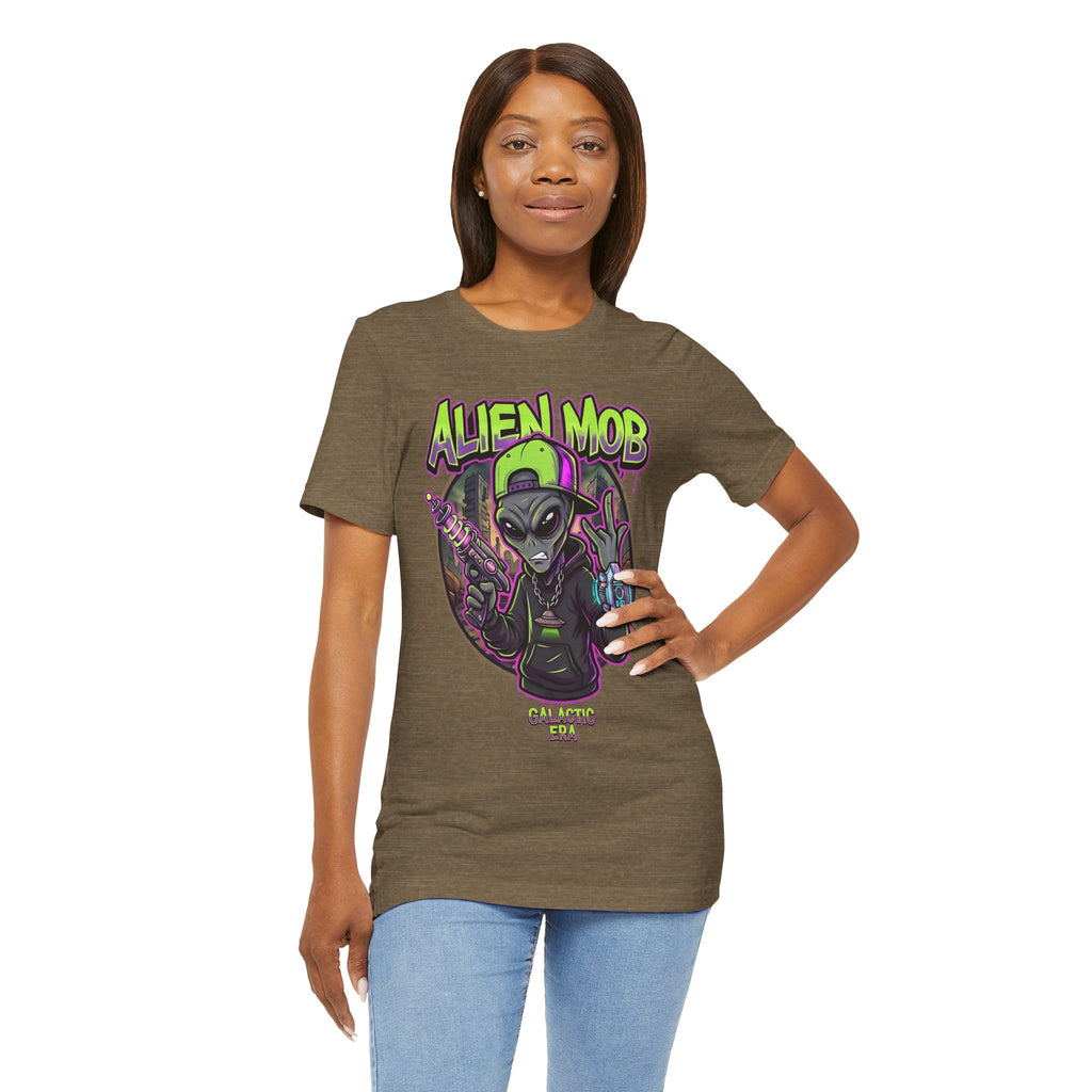 Alien Mob Galactic Era Graphic Alien Hip Hop T-Shirt