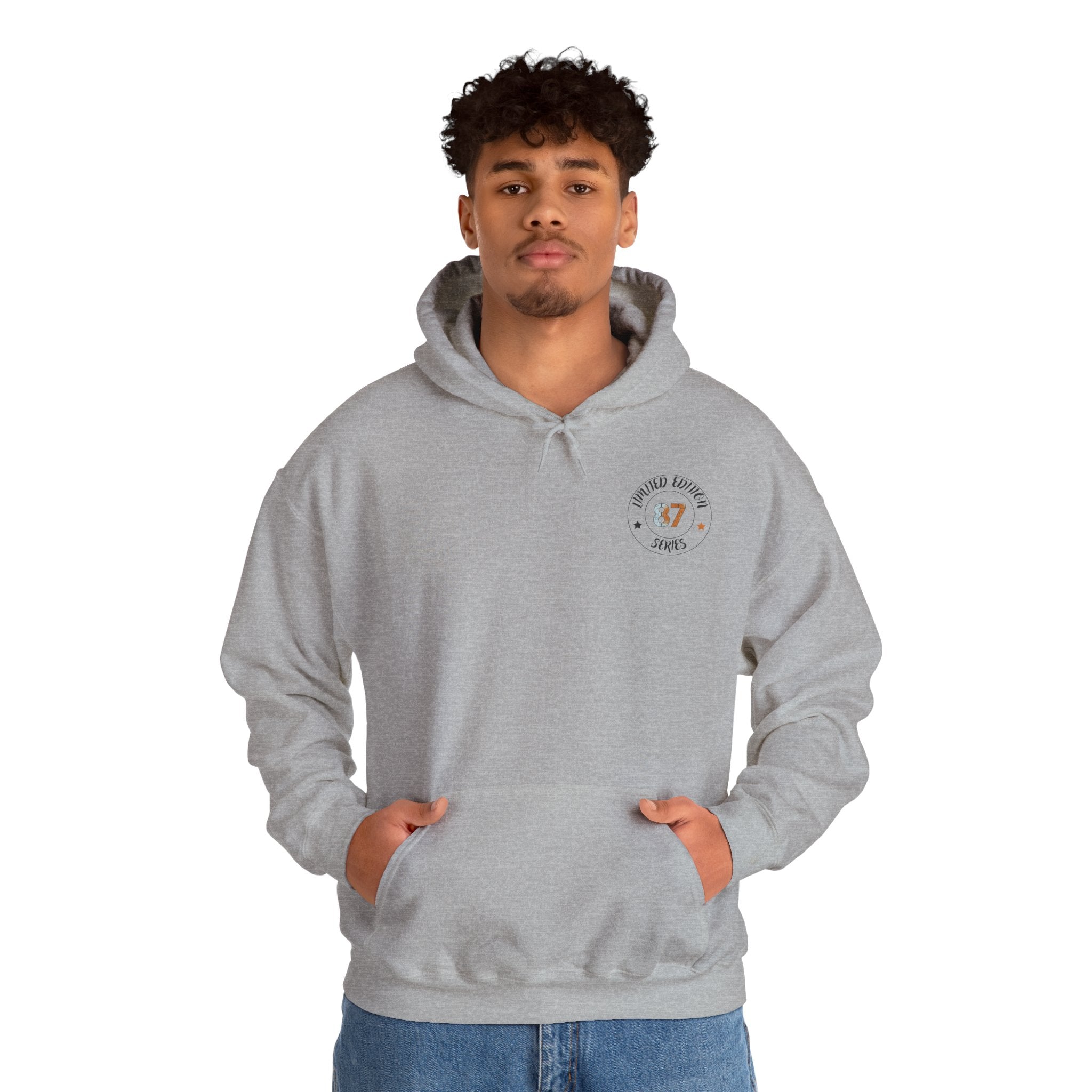 Hyena Graphic Baseball Hoodie "Leave Your Mark" 87 Series Limited Edition