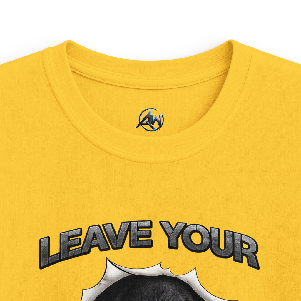 Kids Tee 'Leave Your Mark' Gorilla Graphic Shirt