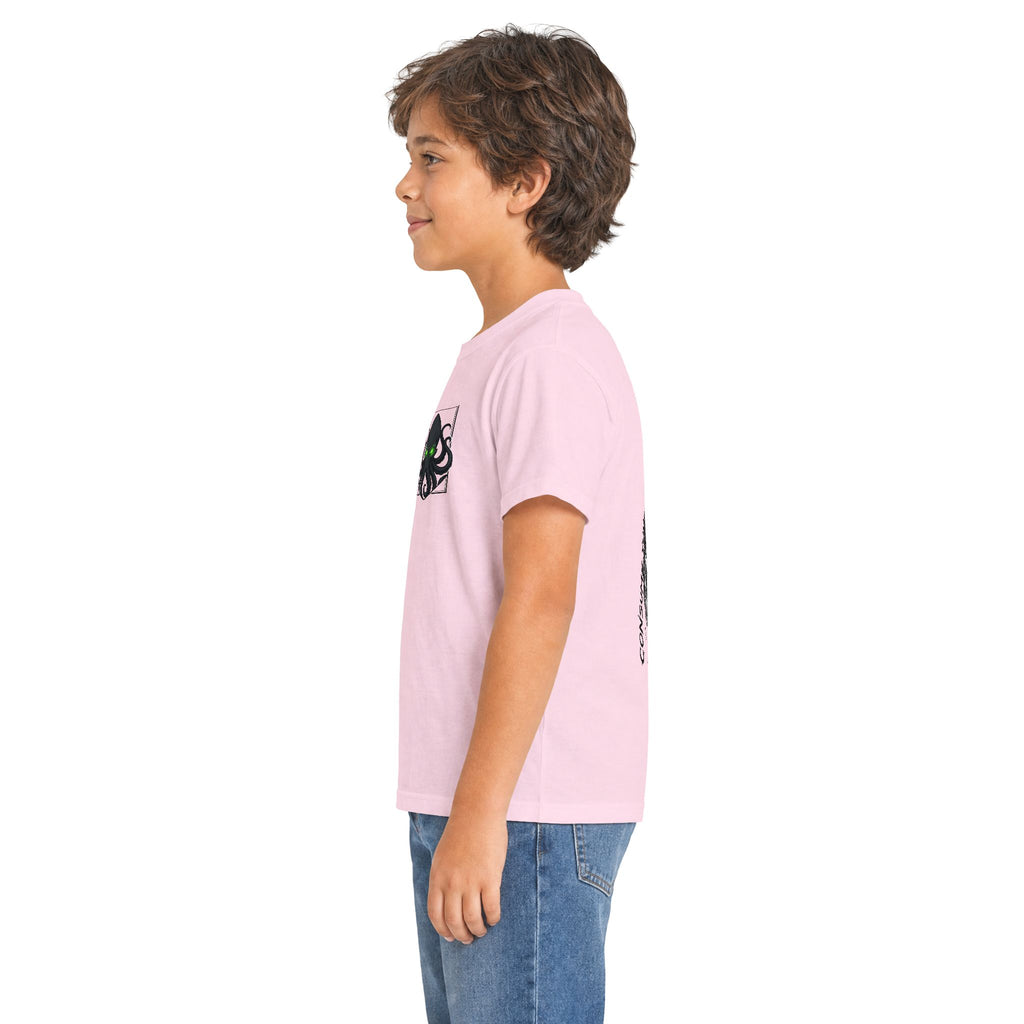Kids T-Shirt  'Consume Your Demons' The Kraken Octopus Graphic Tee