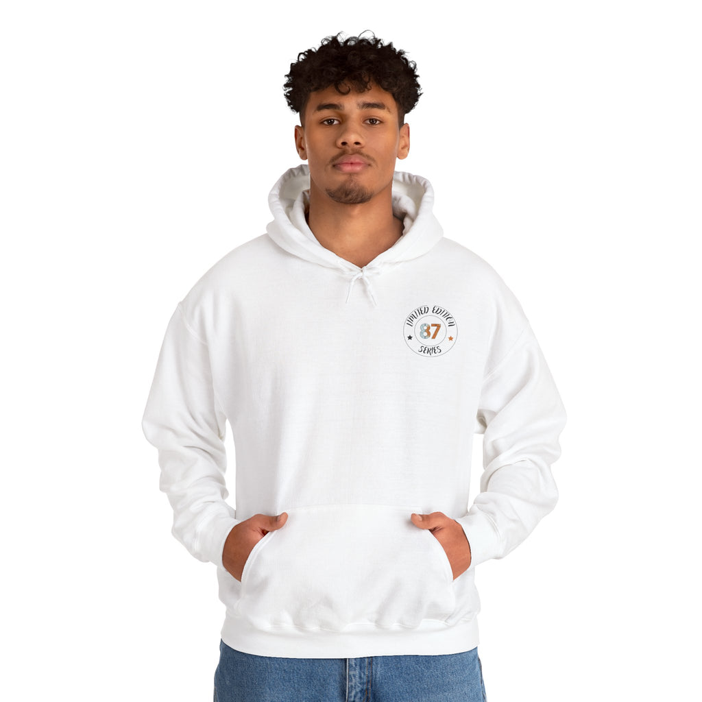 Hyena Graphic Baseball Hoodie "Leave Your Mark" 87 Series Limited Edition
