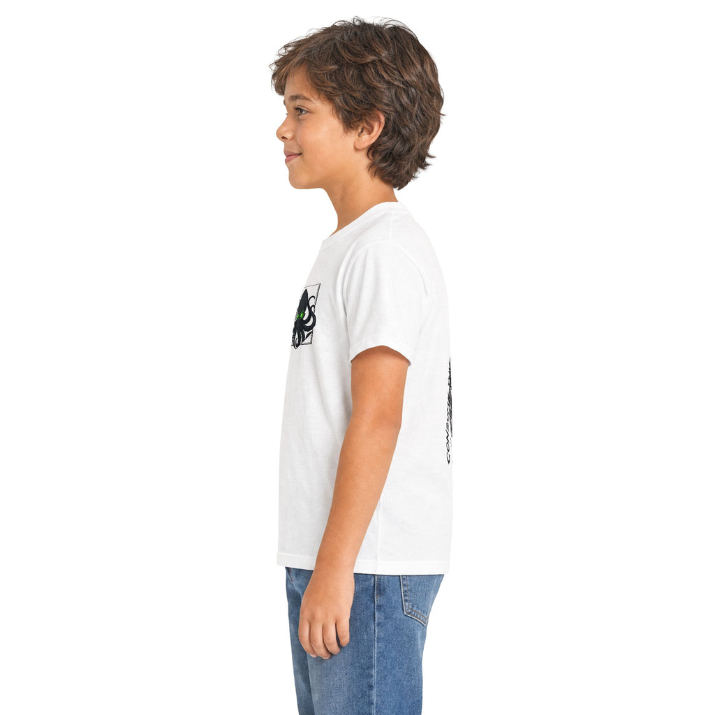 Kids T-Shirt  'Consume Your Demons' The Kraken Octopus Graphic Tee