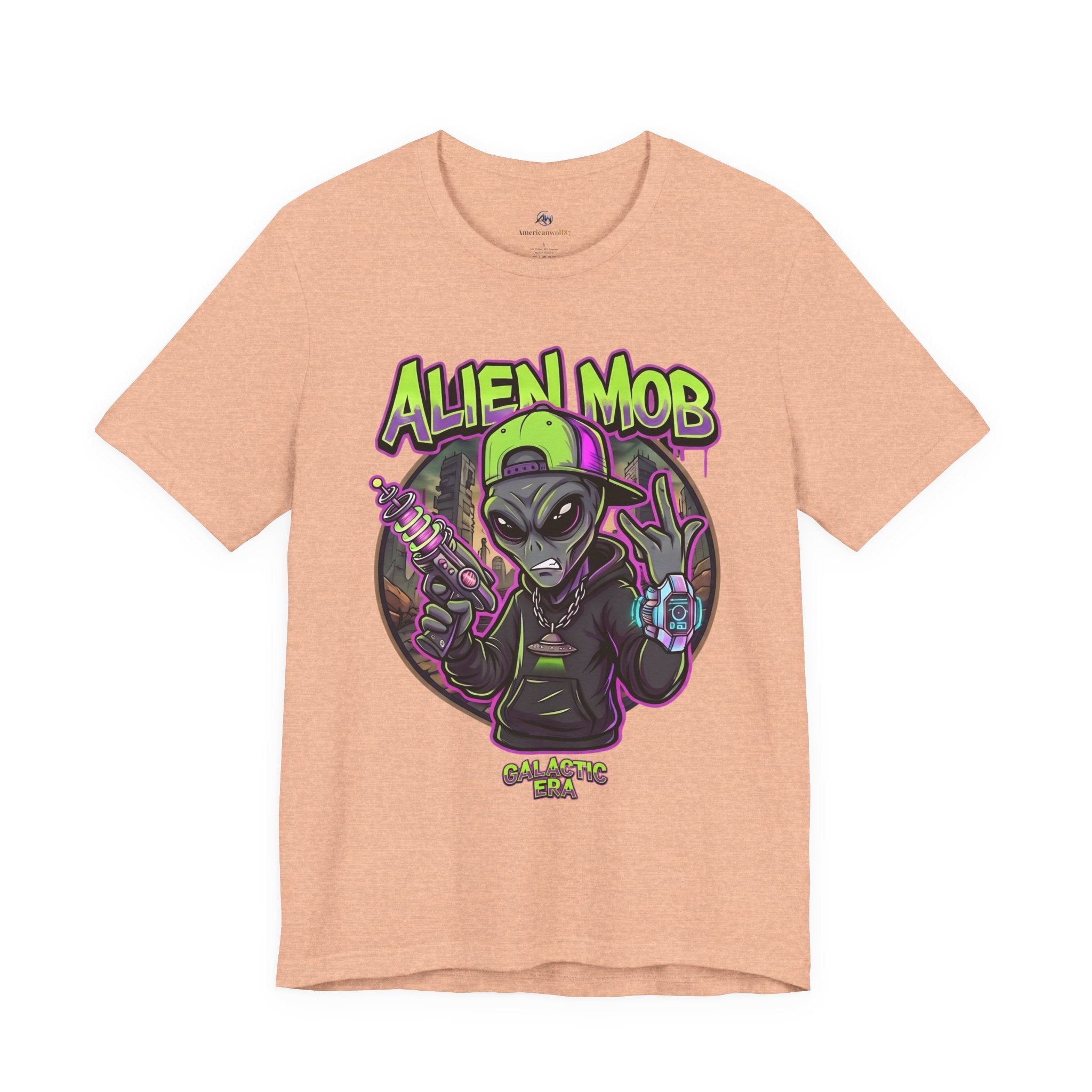 Alien Mob Galactic Era Graphic Alien Hip Hop T-Shirt