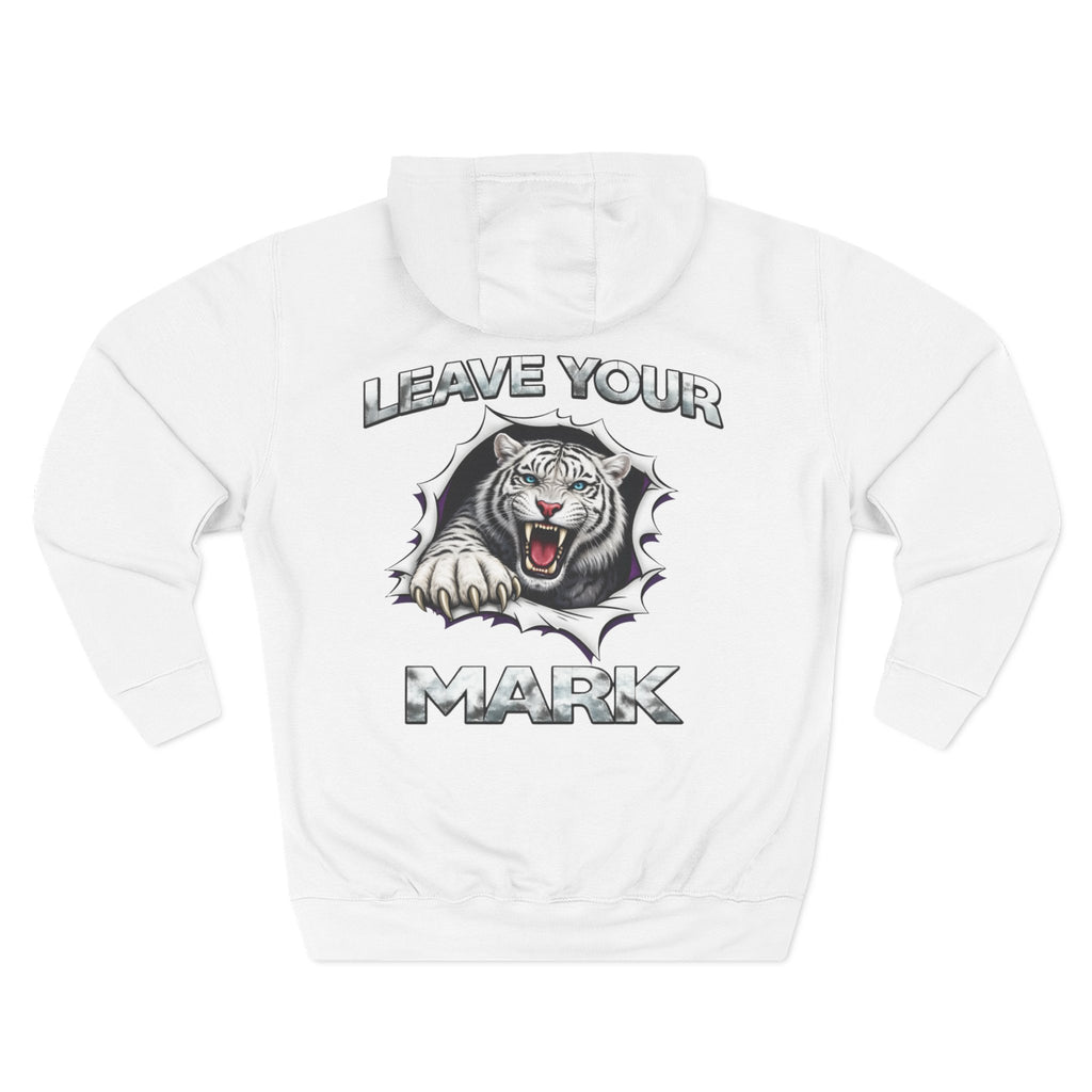 White Tiger Graphic Hoodie – “Leave Your Mark” 87 Series Limited Edition Pullover Sweater
