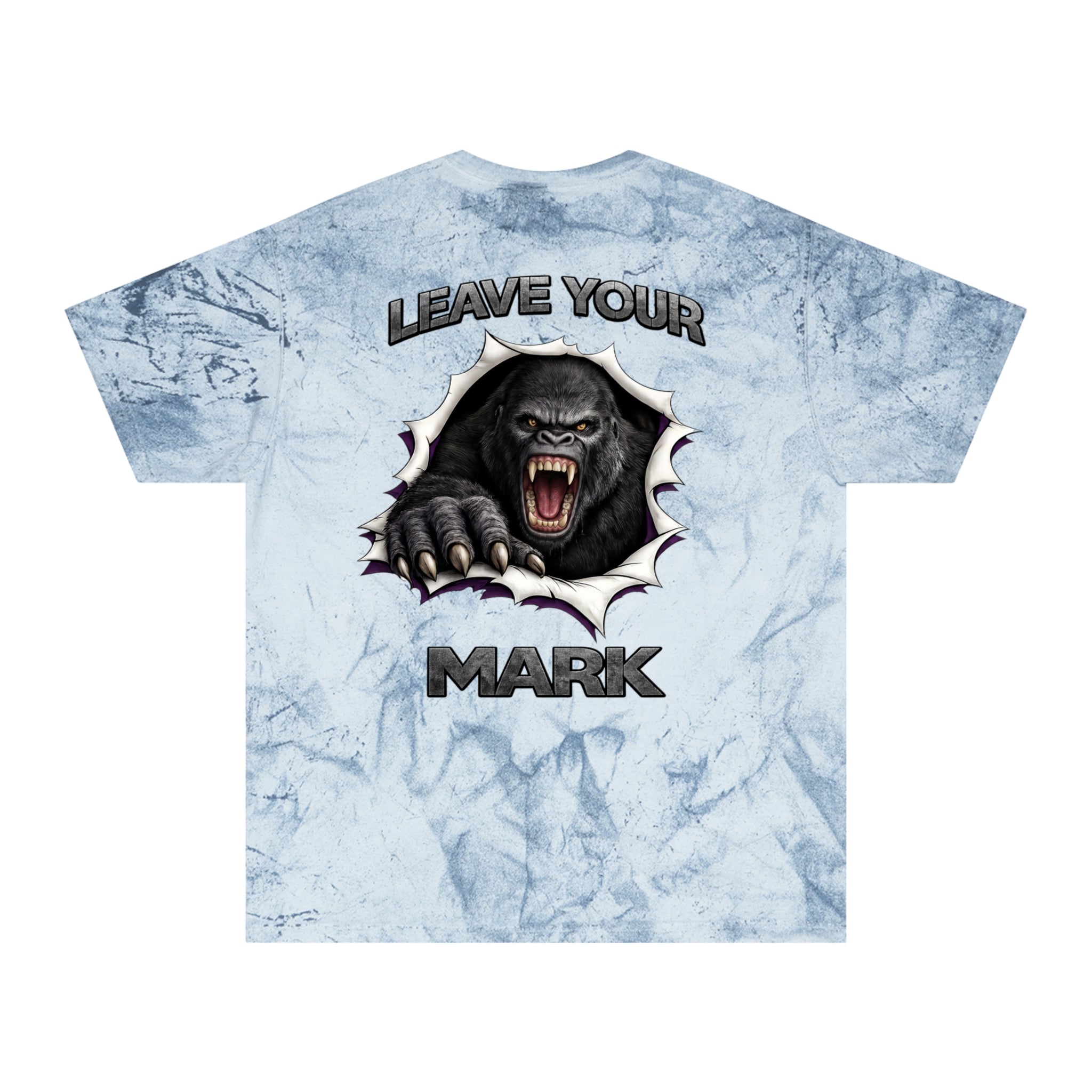 Gorilla "Leave Your Mark" Fierce Graphic Color Blast T-shirt