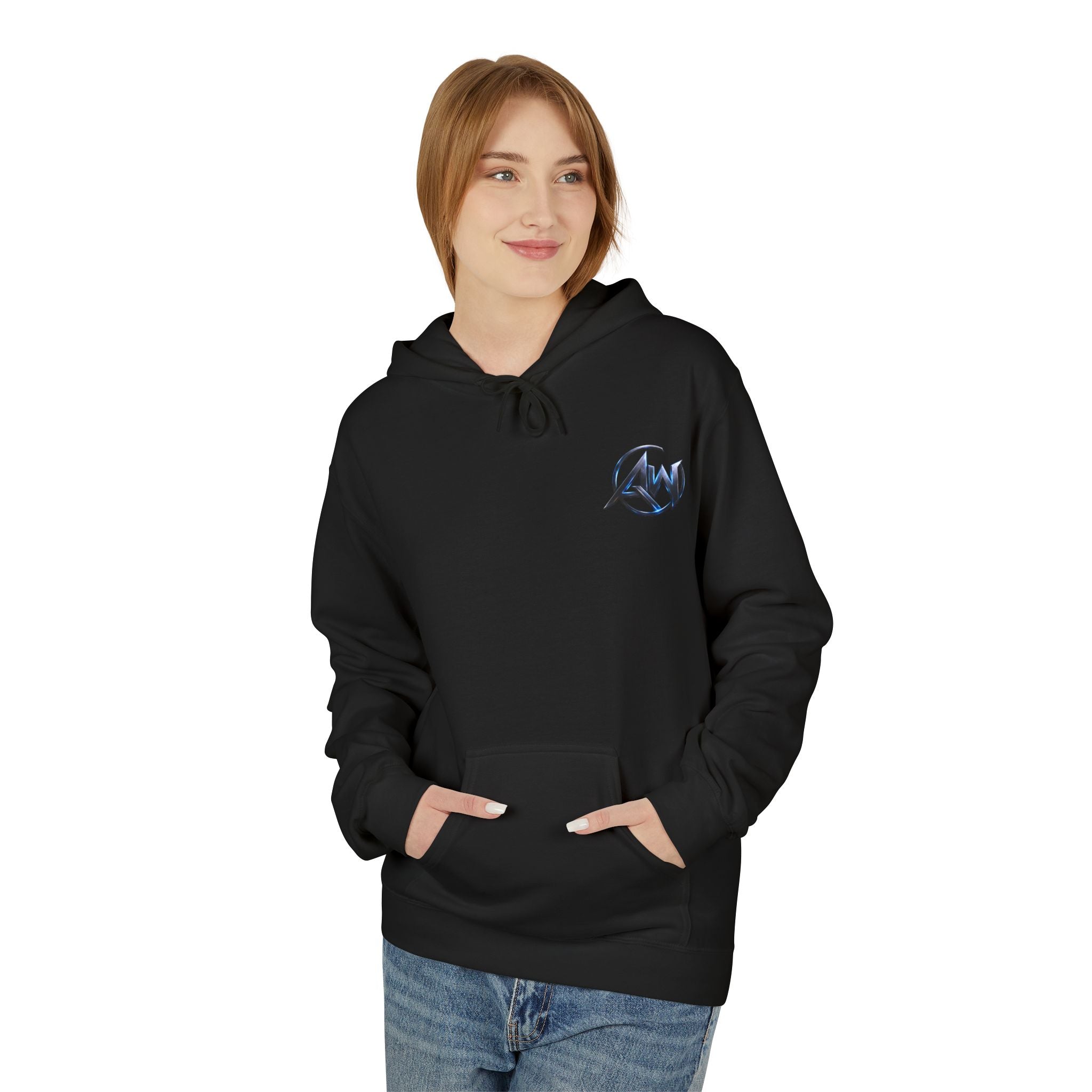 Gorilla 'Leave Your Mark'  Bold Graphic Cyber Crest AW Signature Emblem Fleece Pullover
