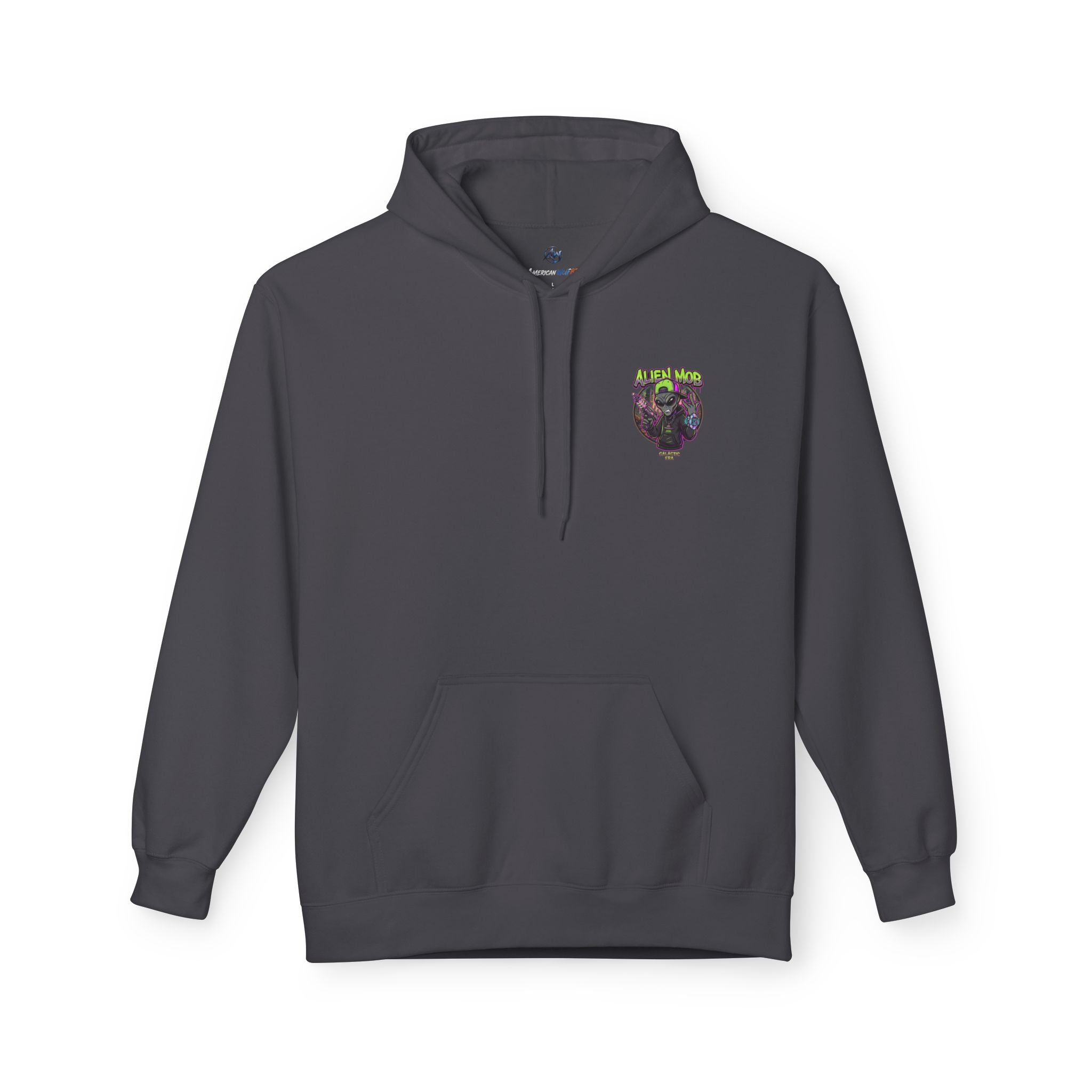 Alien Mob Galactic Era Graphic Alien Hip Hop Pullover Hoodie