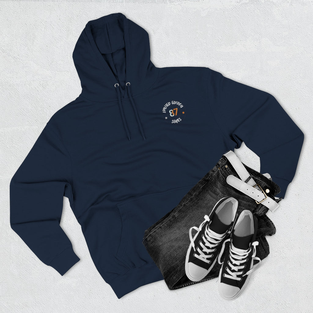 Hyena  Graphic Baseball Hoodie "Leave Your Mark" 87 Series Limited Edition