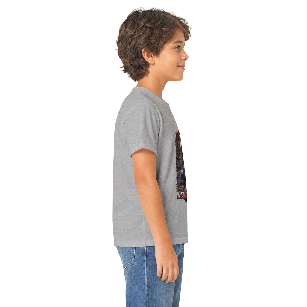 Kids Racing T-Shirt "I'm Giving It My All – Leave Your Mark"