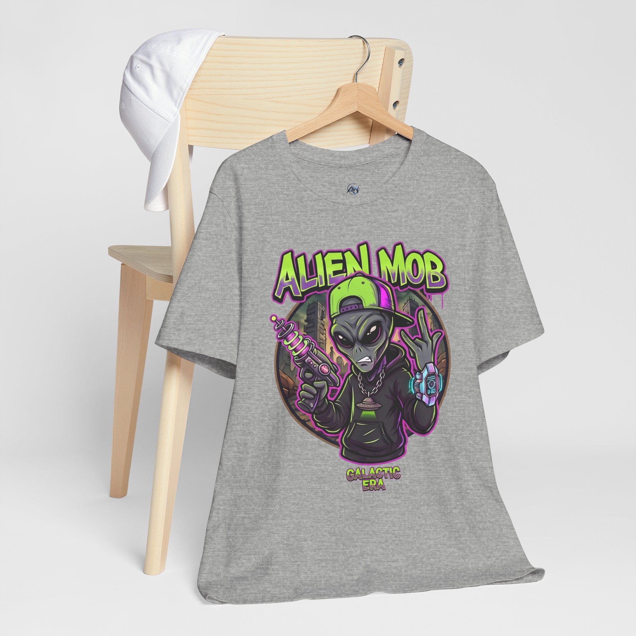 Alien Mob Galactic Era Graphic Alien Hip Hop T-Shirt