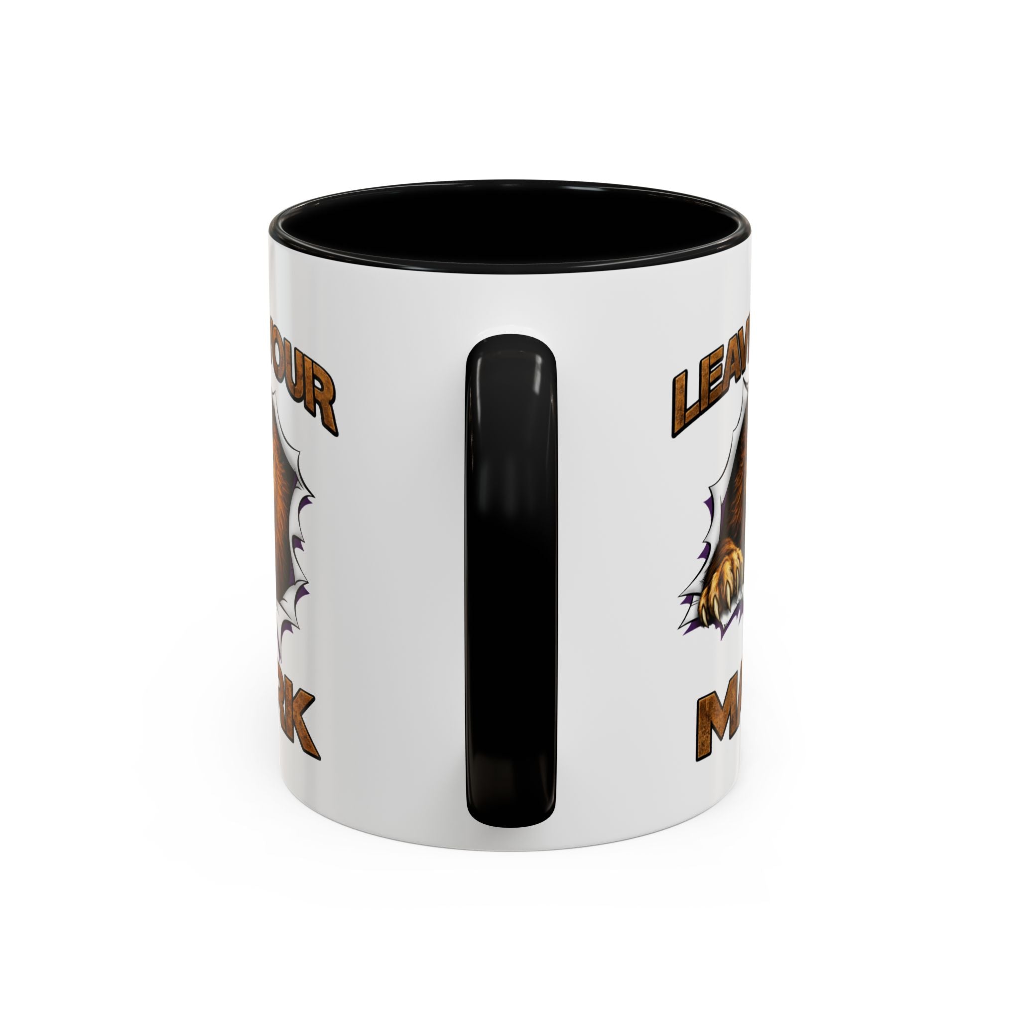 Wild Lion Leave Your Mark Fierce Animal Ceramic Accent Coffee Mug