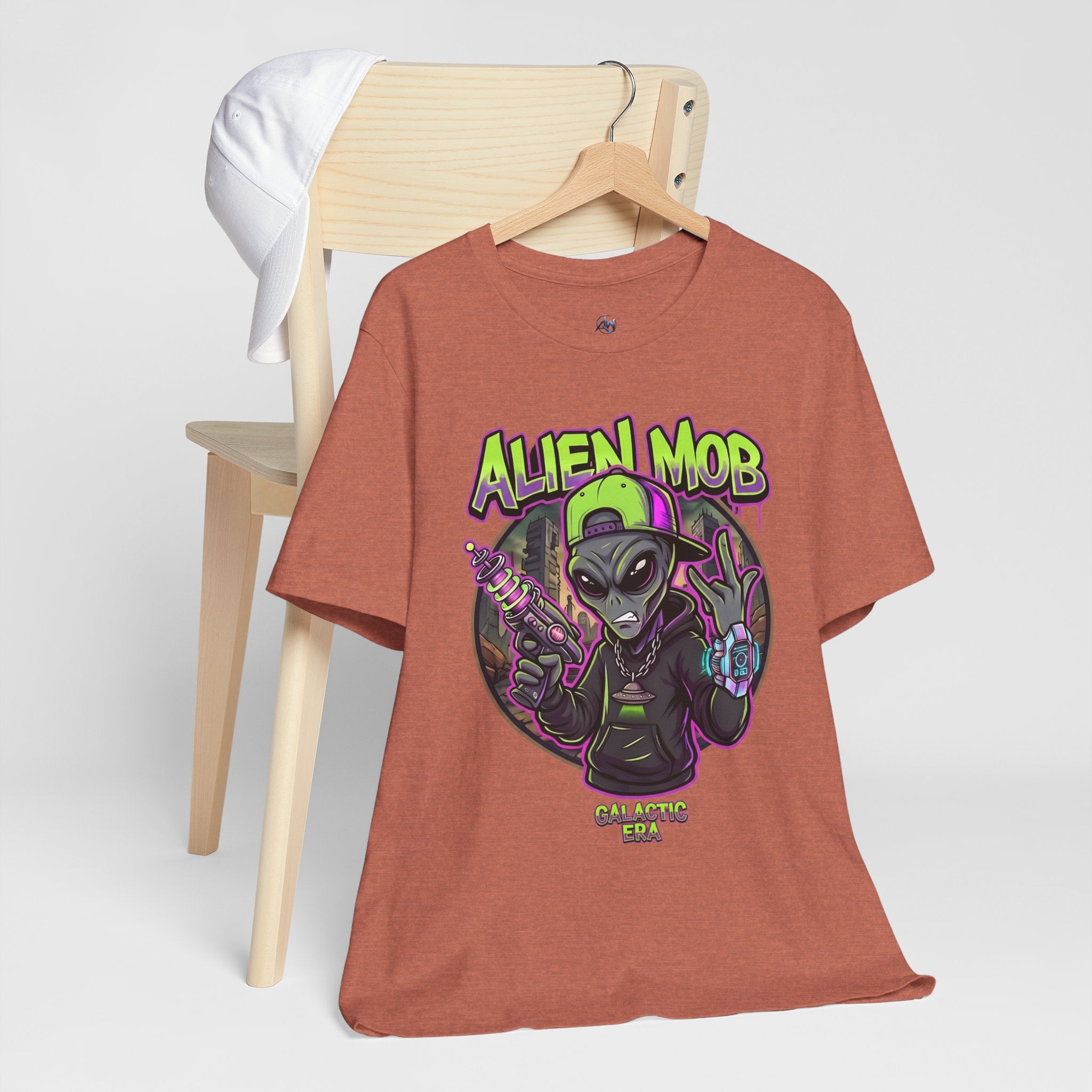 Alien Mob Galactic Era Graphic Alien Hip Hop T-Shirt