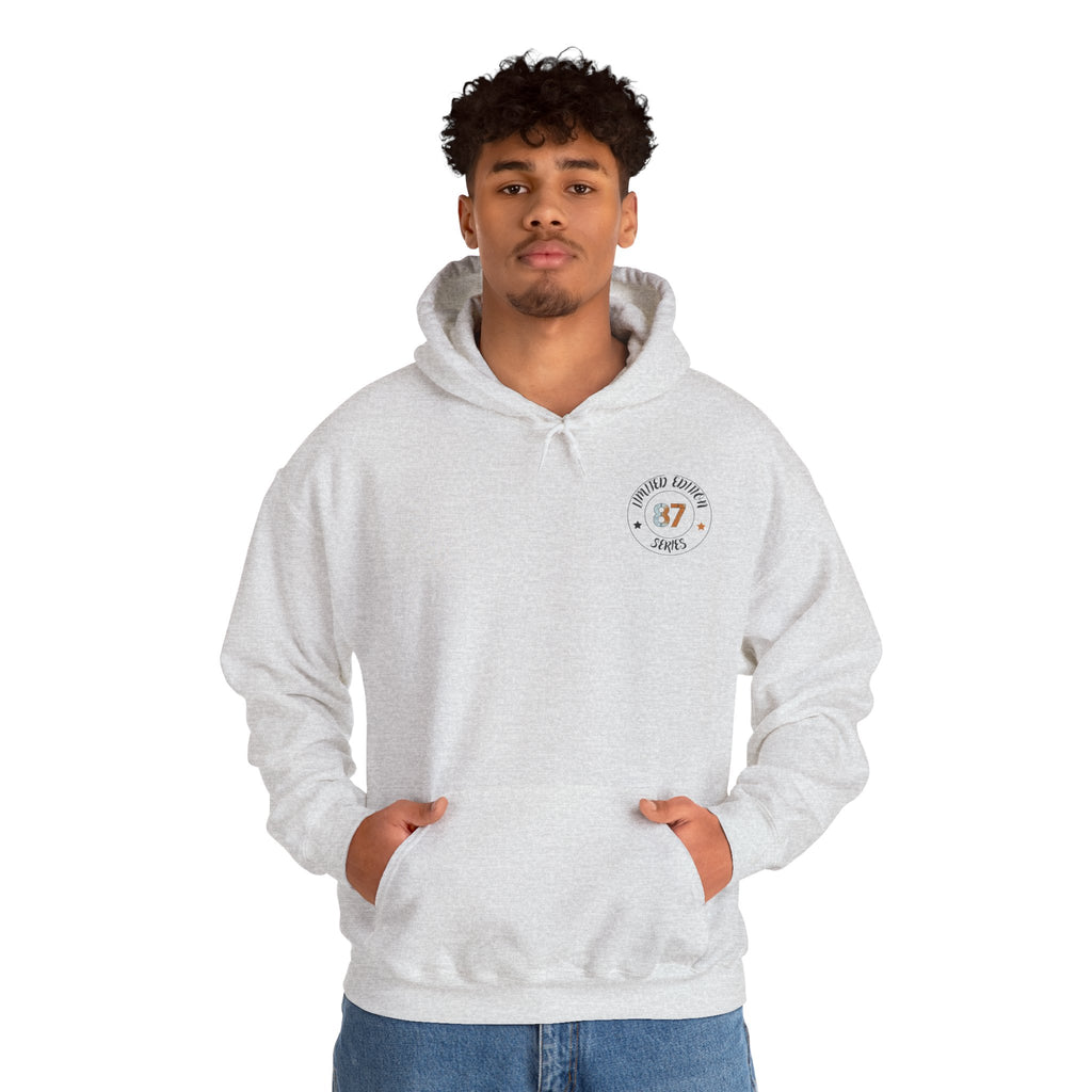 Hyena Graphic Baseball Hoodie "Leave Your Mark" 87 Series Limited Edition