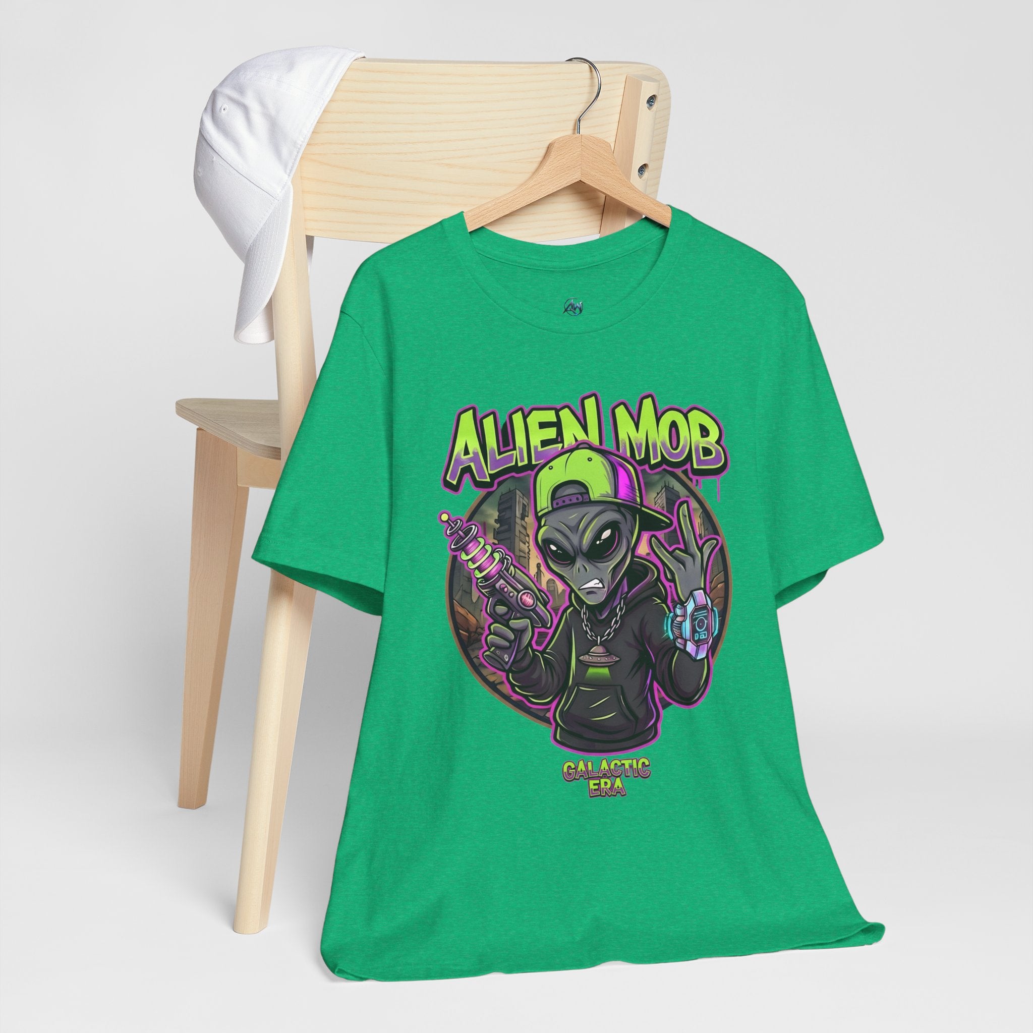 Alien Mob Galactic Era Graphic Alien Hip Hop T-Shirt
