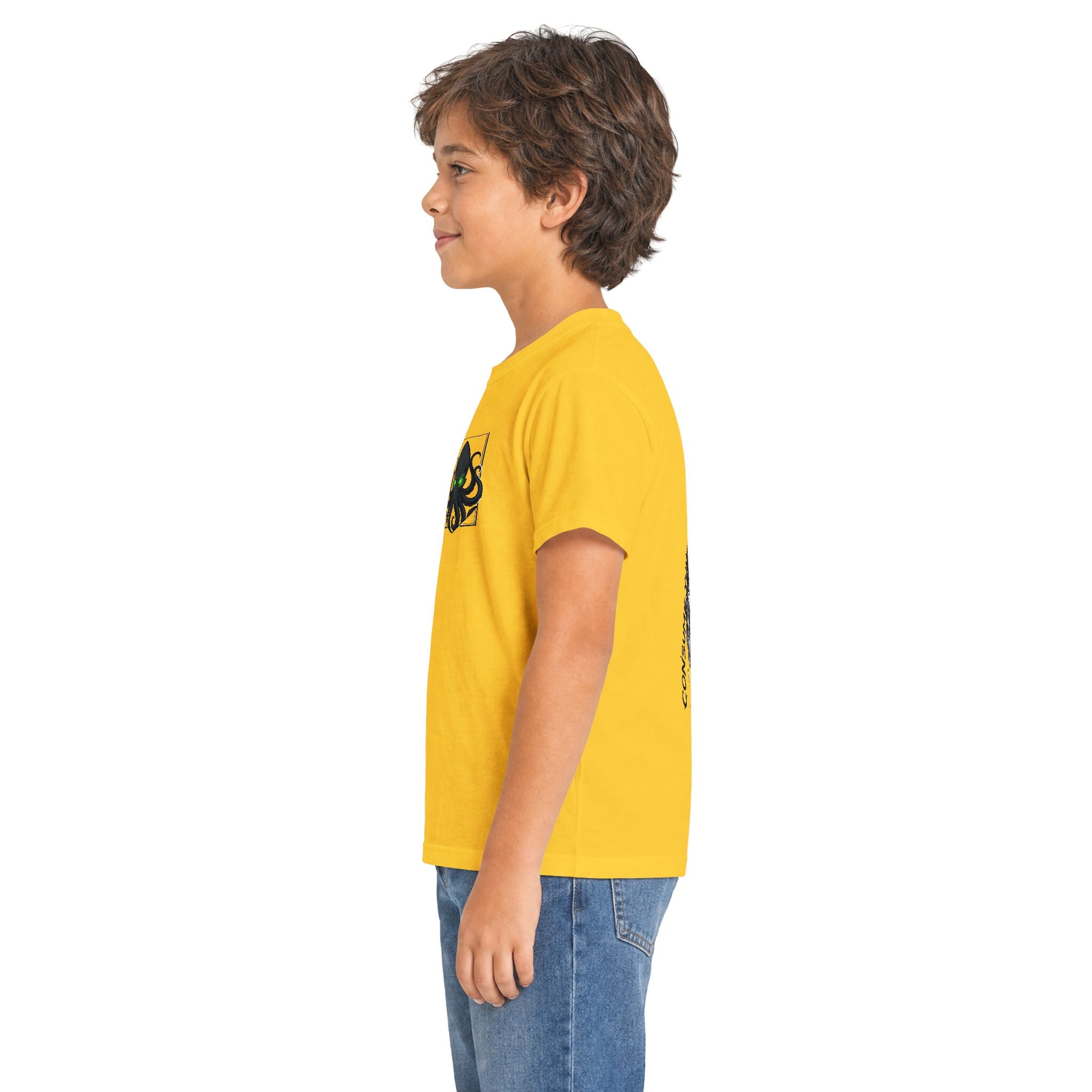 Kids T-Shirt  'Consume Your Demons' The Kraken Octopus Graphic Tee