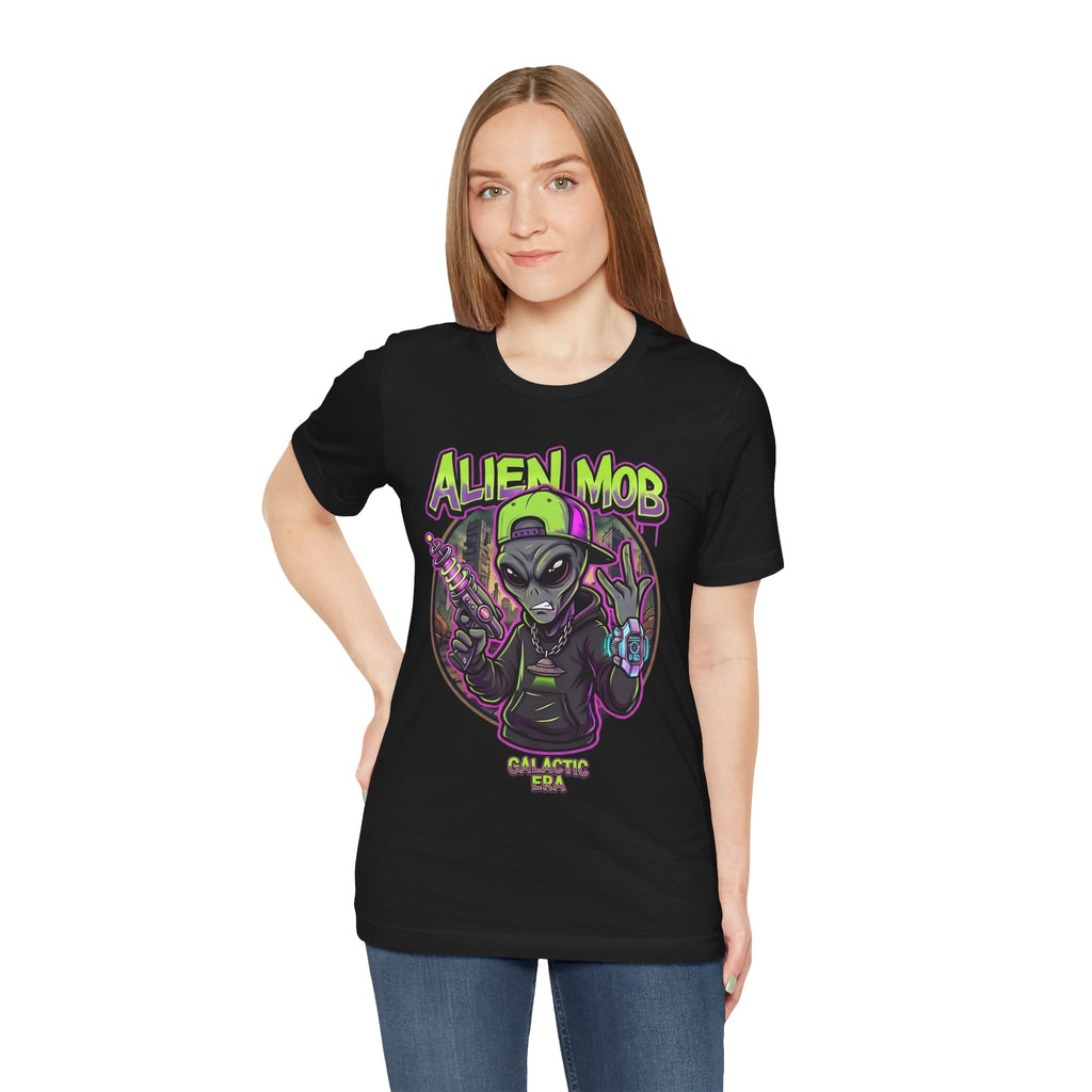 Alien Mob Galactic Era Graphic Alien Hip Hop T-Shirt