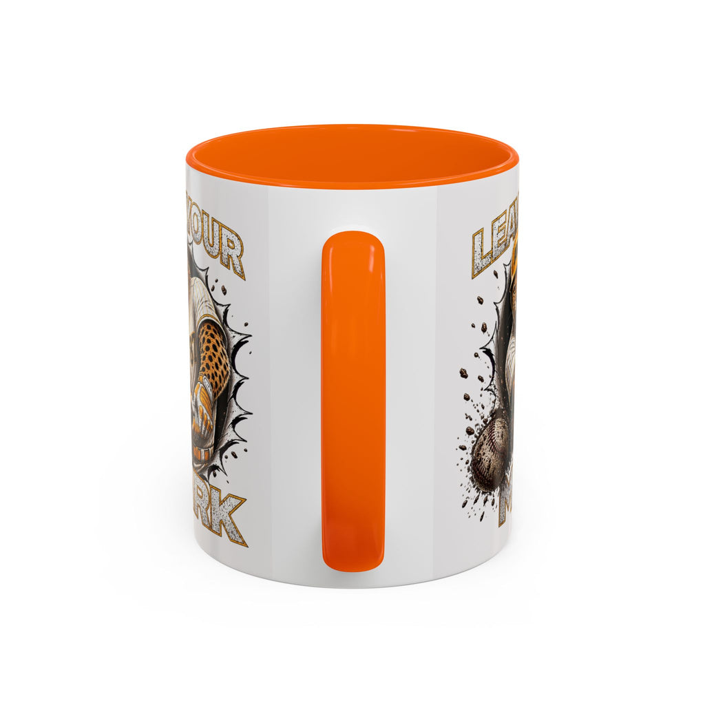 Hyena Baseball Leave Your Mark Baseball Sports Ceramic Accent Coffee Mug