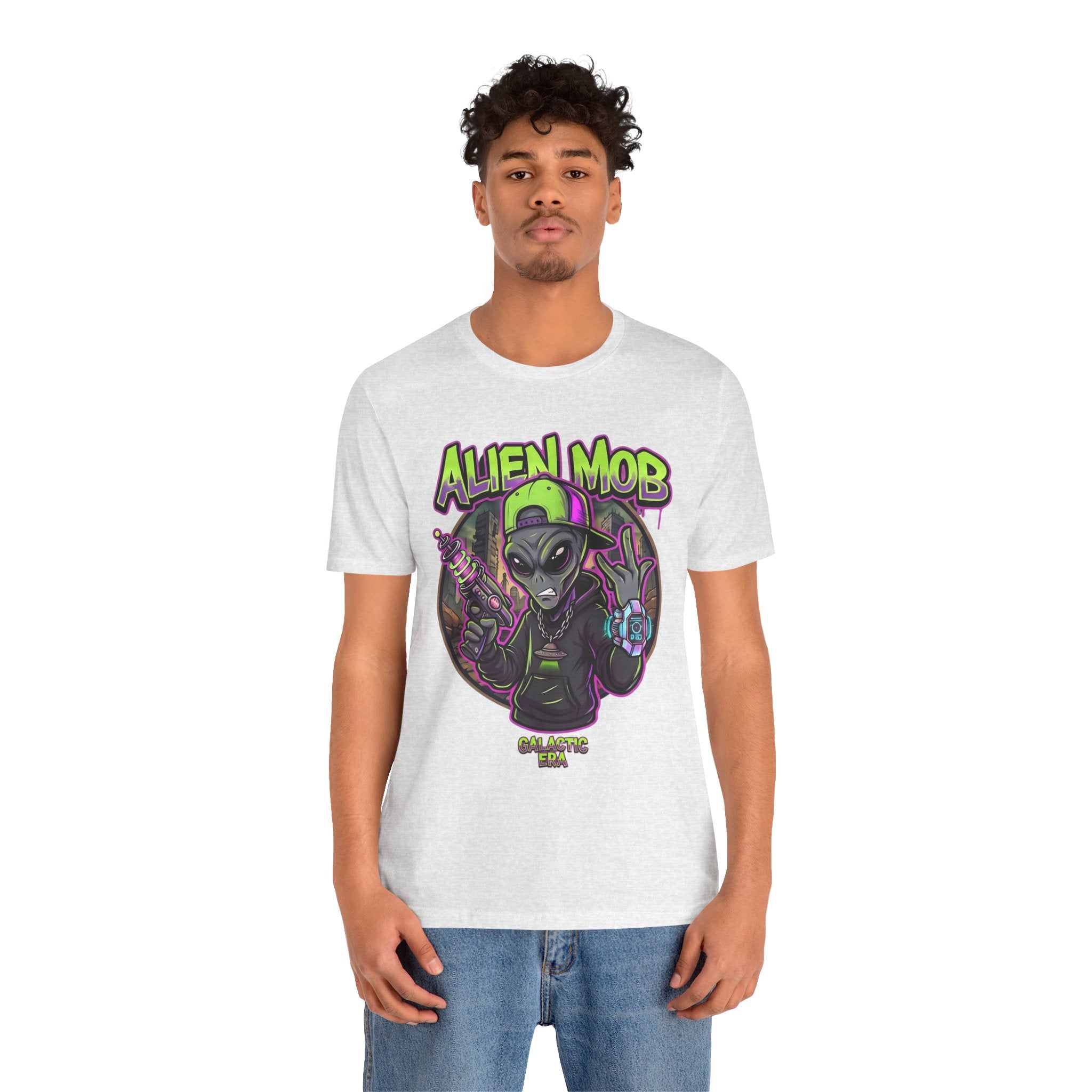Alien Mob Galactic Era Graphic Alien Hip Hop T-Shirt