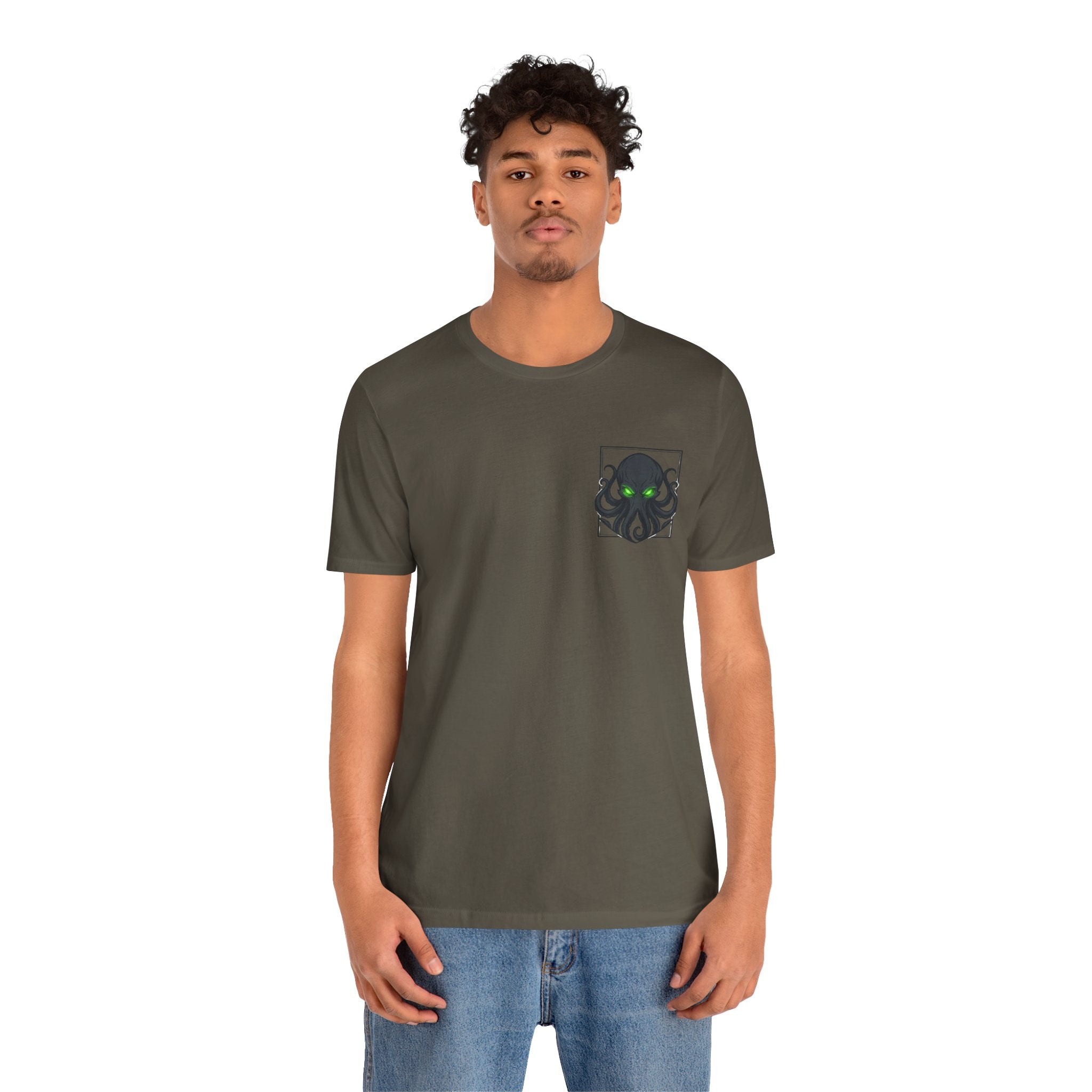 Kraken Octopus "Consume Your Demons" Graphic T-Shirt