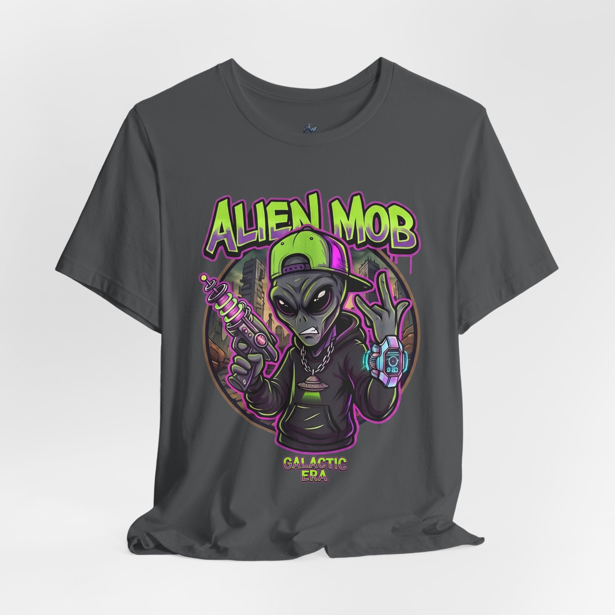 Alien Mob Galactic Era Graphic Alien Hip Hop T-Shirt