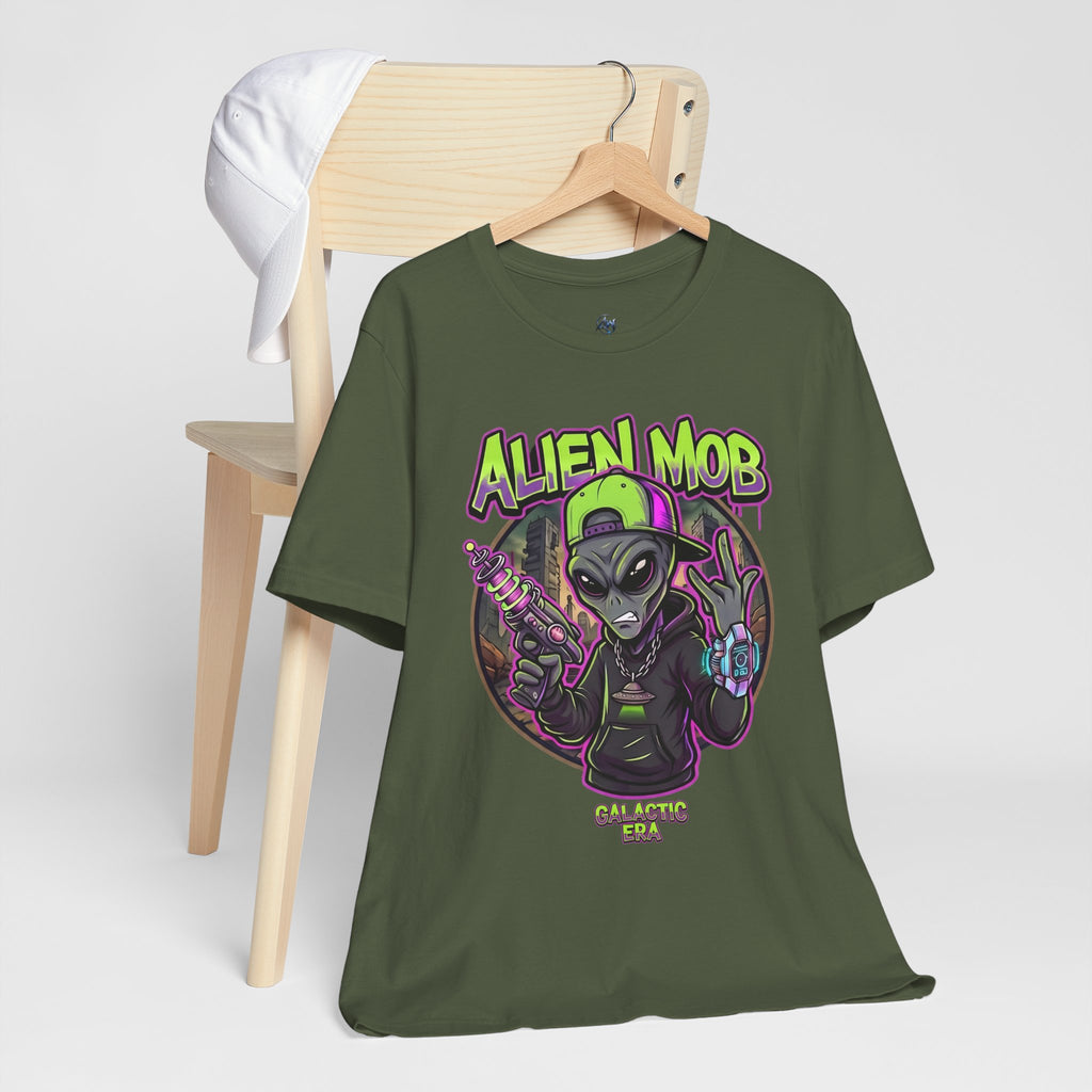 Alien Mob Galactic Era Graphic Alien Hip Hop T-Shirt