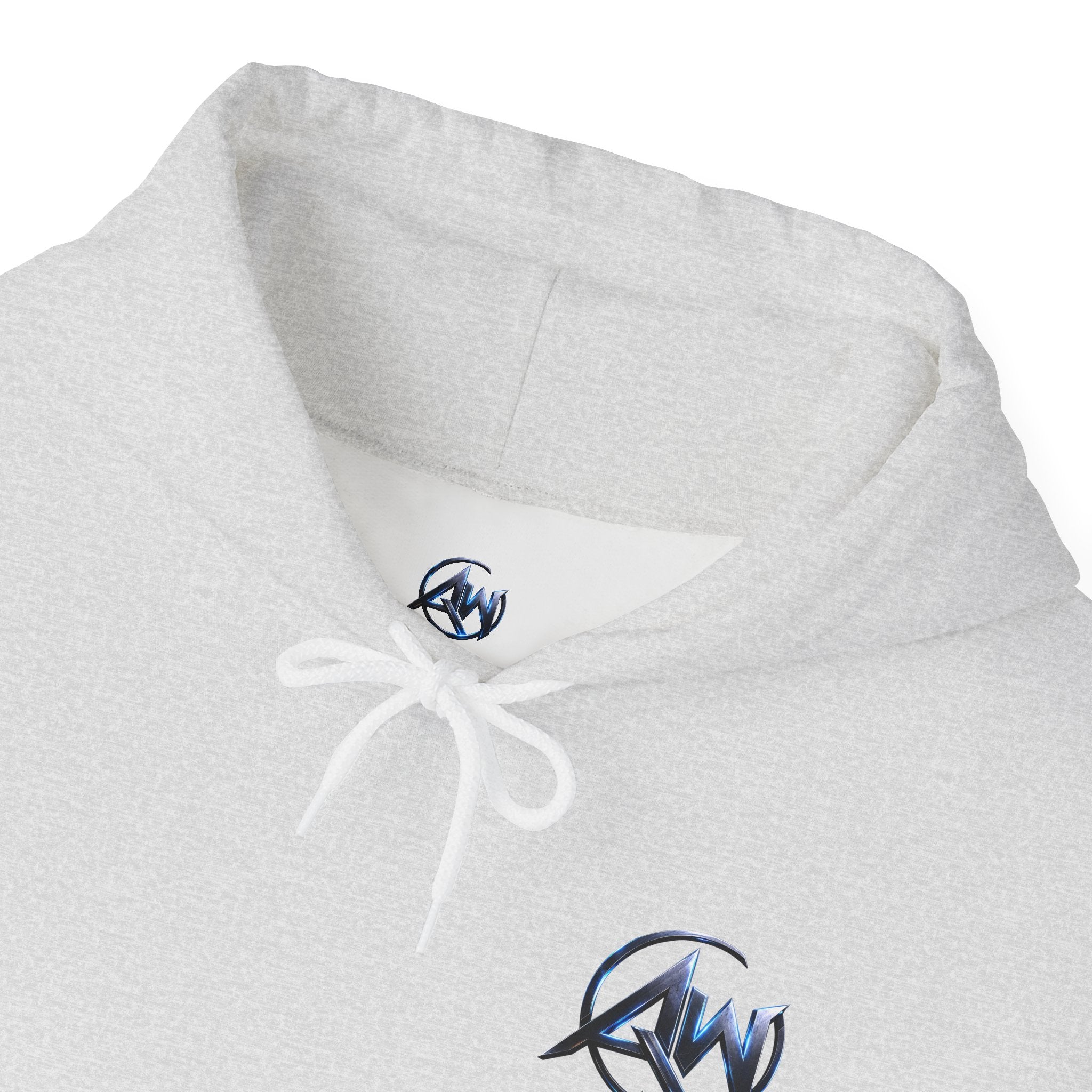 Black Wolf Hoodie "Leave Your Mark" Cyber Crest AW Signature Emblem Pullover drawstring Sweater