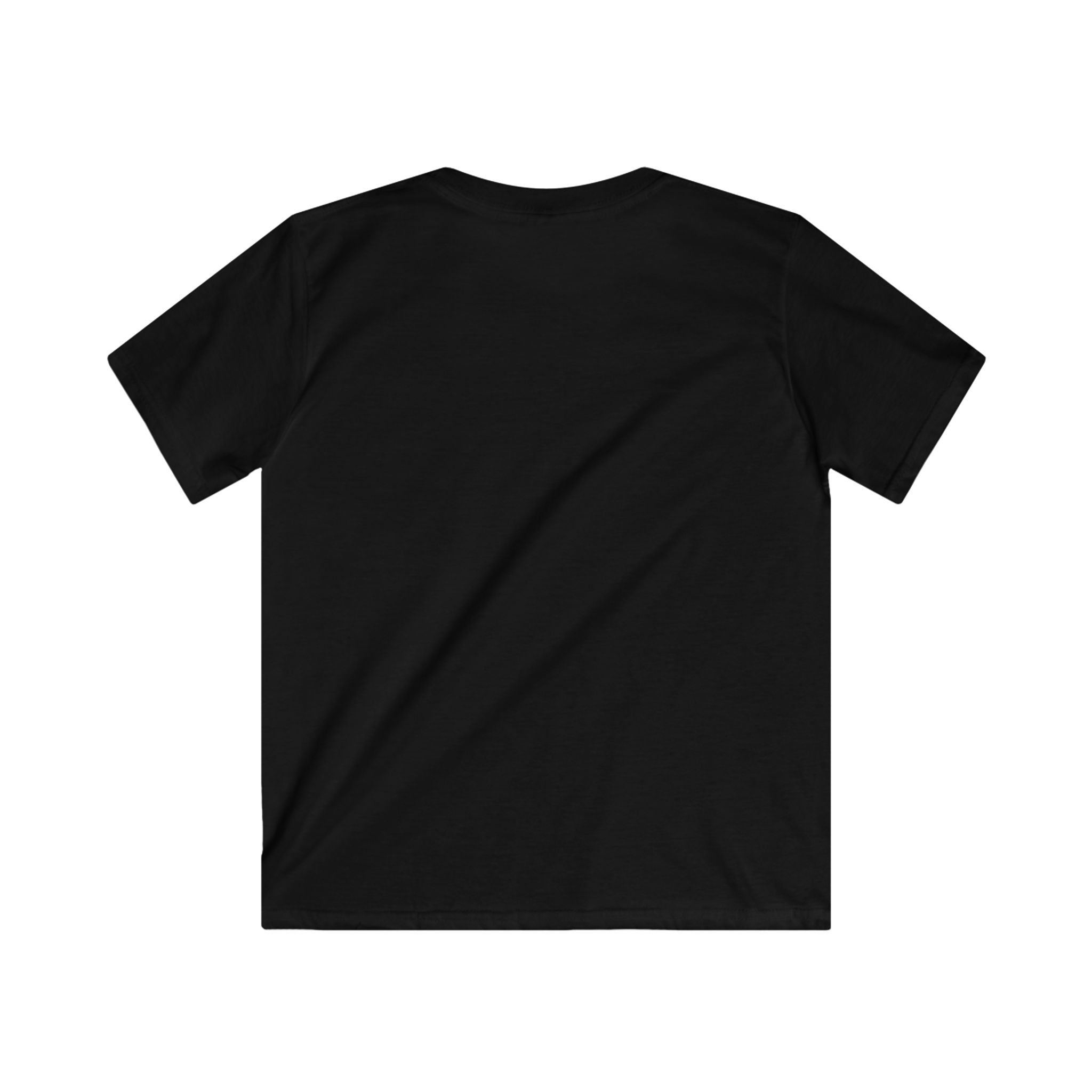 Back view of black shirt 