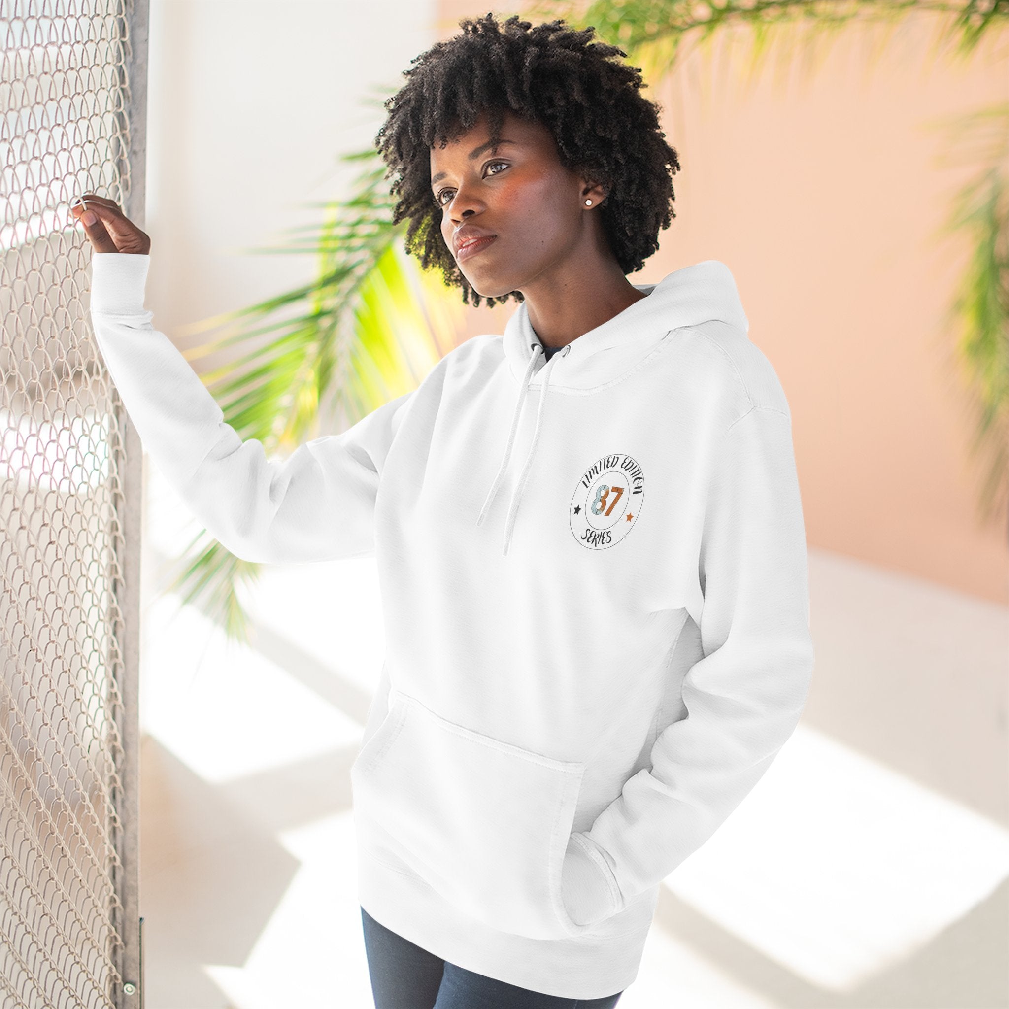 Hyena  Graphic Baseball Hoodie "Leave Your Mark" 87 Series Limited Edition