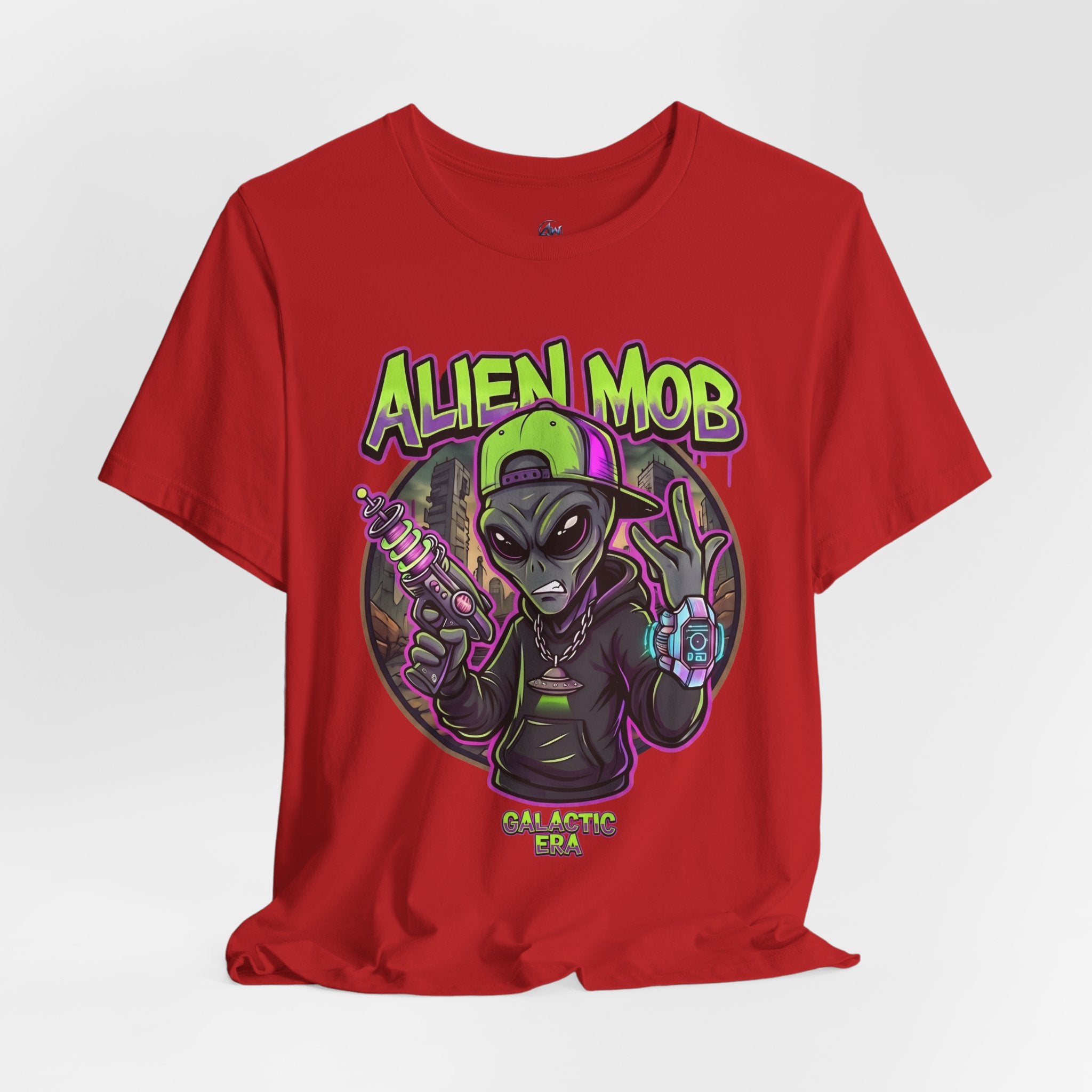 Alien Mob Galactic Era Graphic Alien Hip Hop T-Shirt