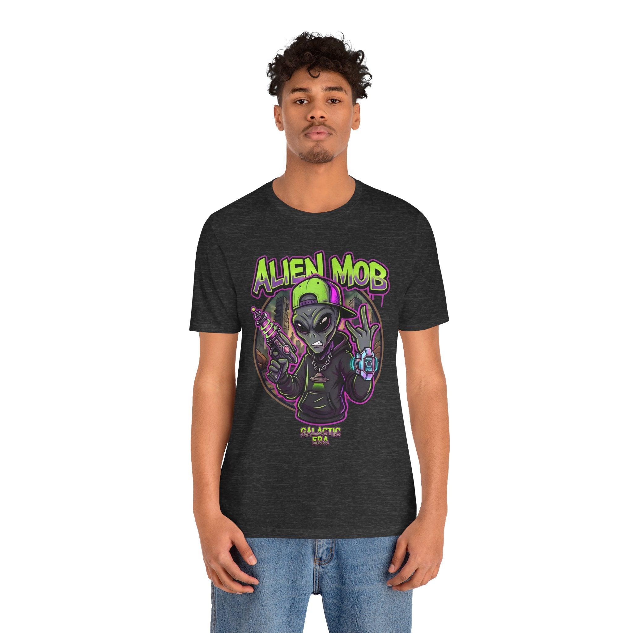 Alien Mob Galactic Era Graphic Alien Hip Hop T-Shirt