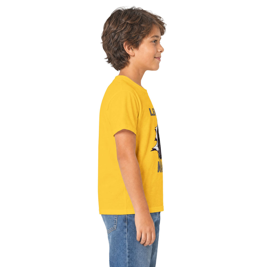 Kids "Leave Your Mark"  Fierce Wolf Graphic Tee