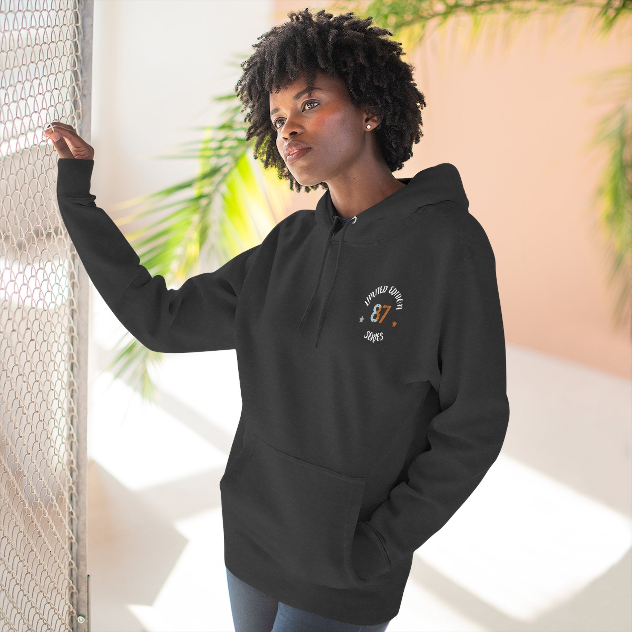 Hyena  Graphic Baseball Hoodie "Leave Your Mark" 87 Series Limited Edition