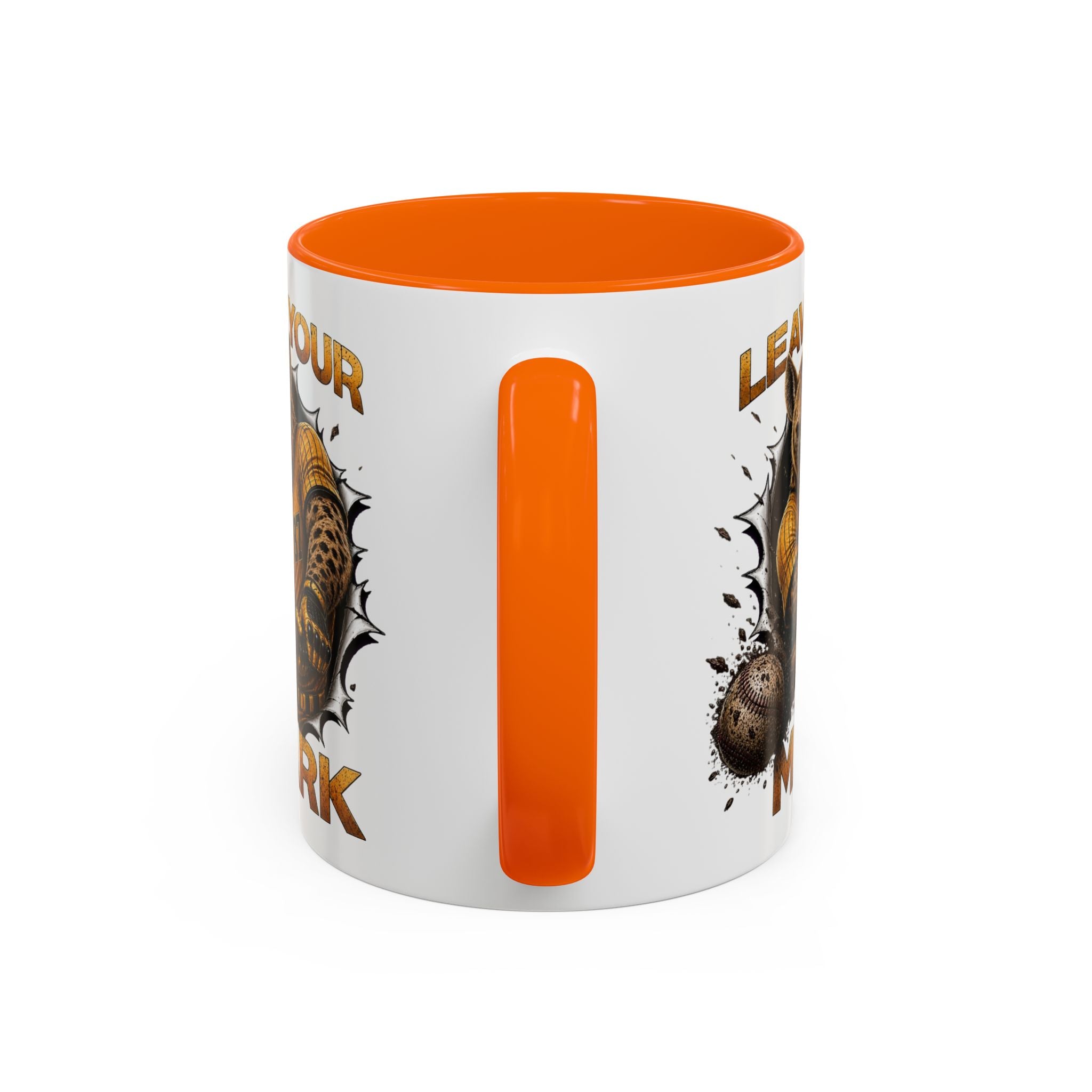 Wild Hyena Baseball  "Leave Your Mark" Fierce Animal Sports Accent Coffee Mug
