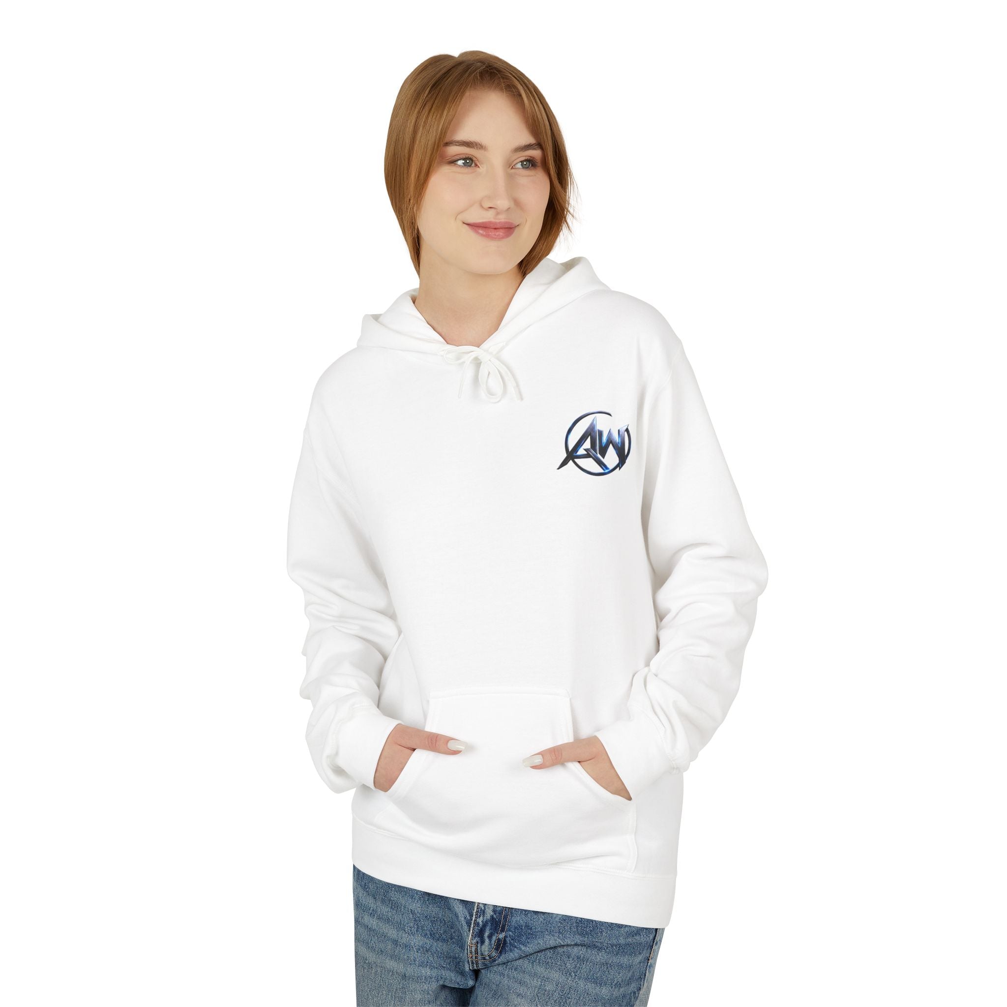 Gorilla 'Leave Your Mark'  Bold Graphic Cyber Crest AW Signature Emblem Fleece Pullover