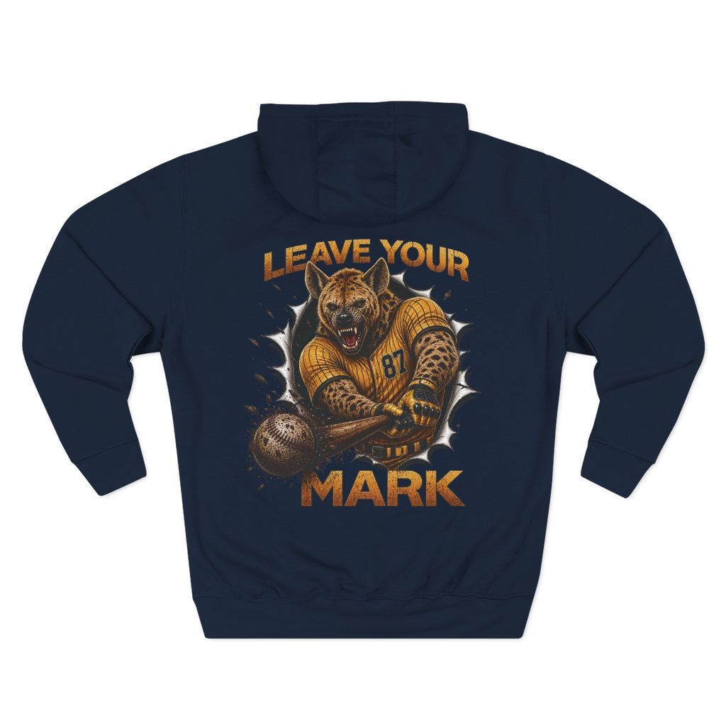 Hyena  Graphic Baseball Hoodie "Leave Your Mark" 87 Series Limited Edition