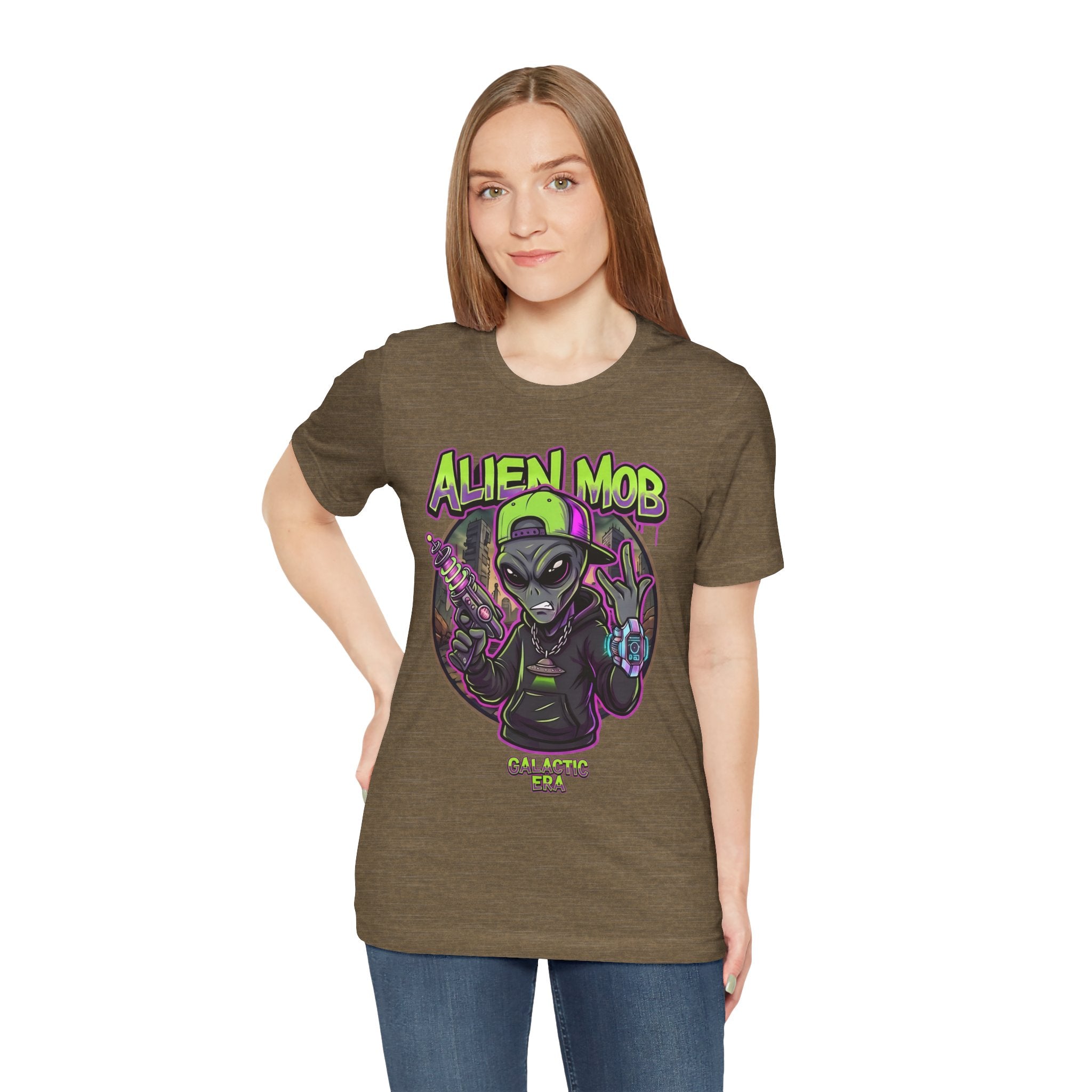 Alien Mob Galactic Era Graphic Alien Hip Hop T-Shirt