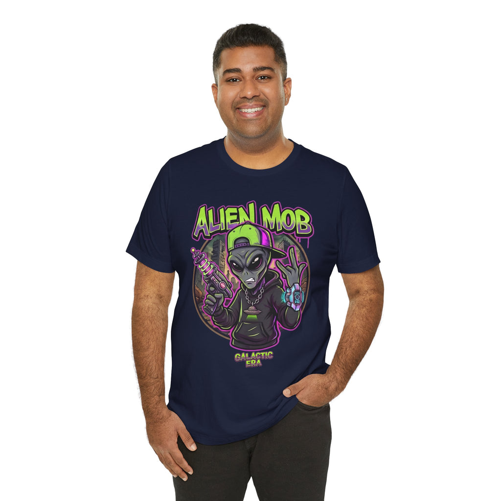 Alien Mob Galactic Era Graphic Alien Hip Hop T-Shirt