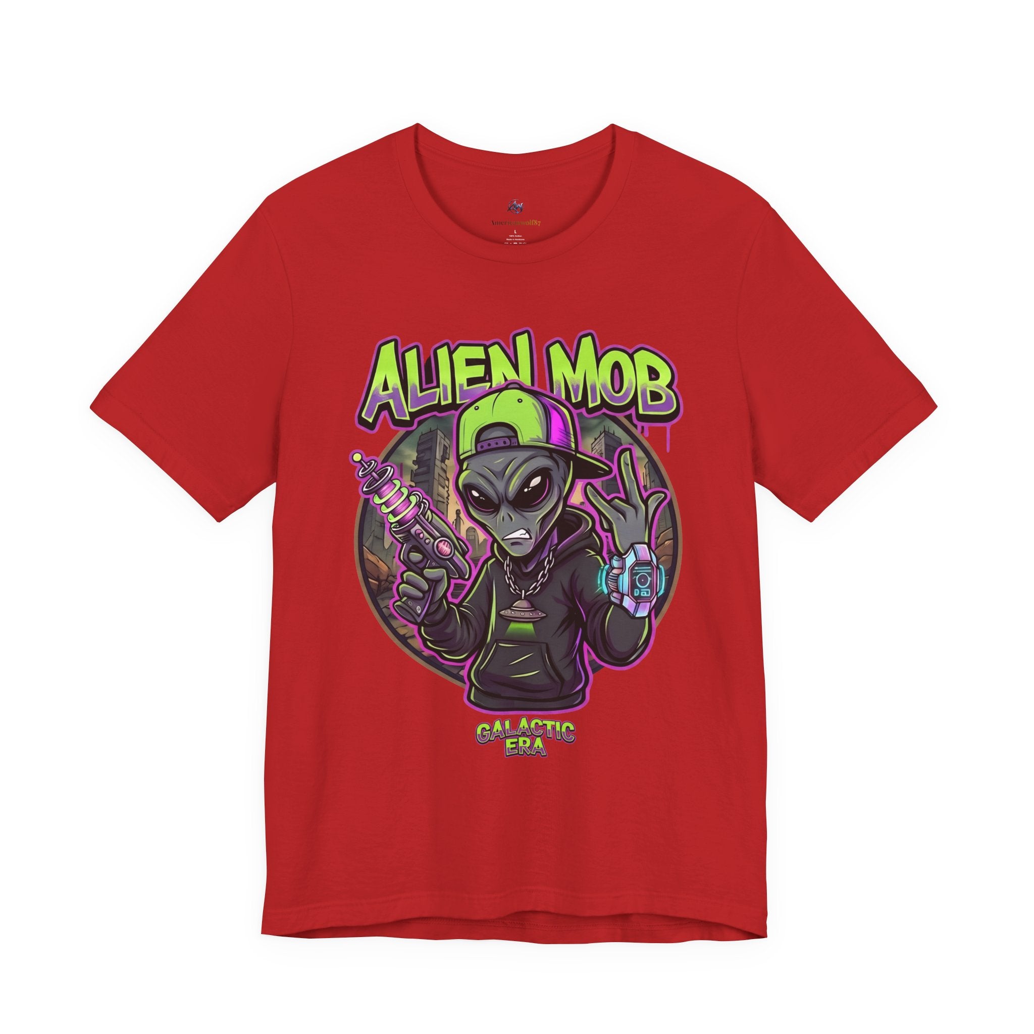 Alien Mob Galactic Era Graphic Alien Hip Hop T-Shirt