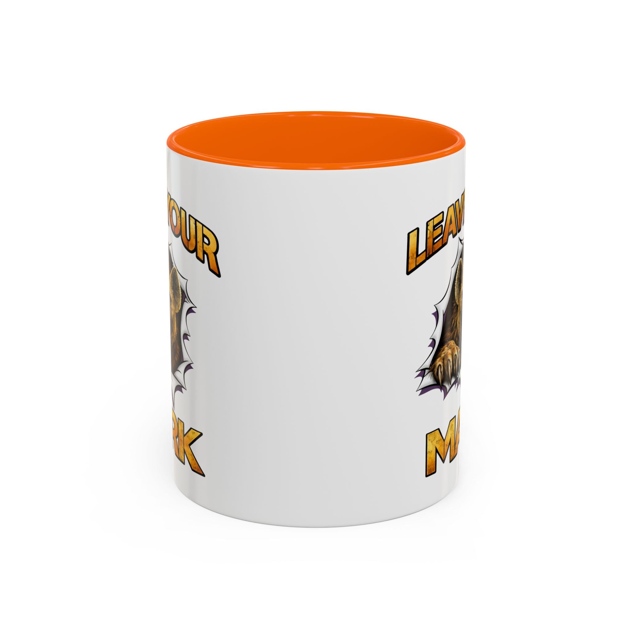 Wild Hyena "Leave Your Mark Fierce Animal Accent Coffee Mug