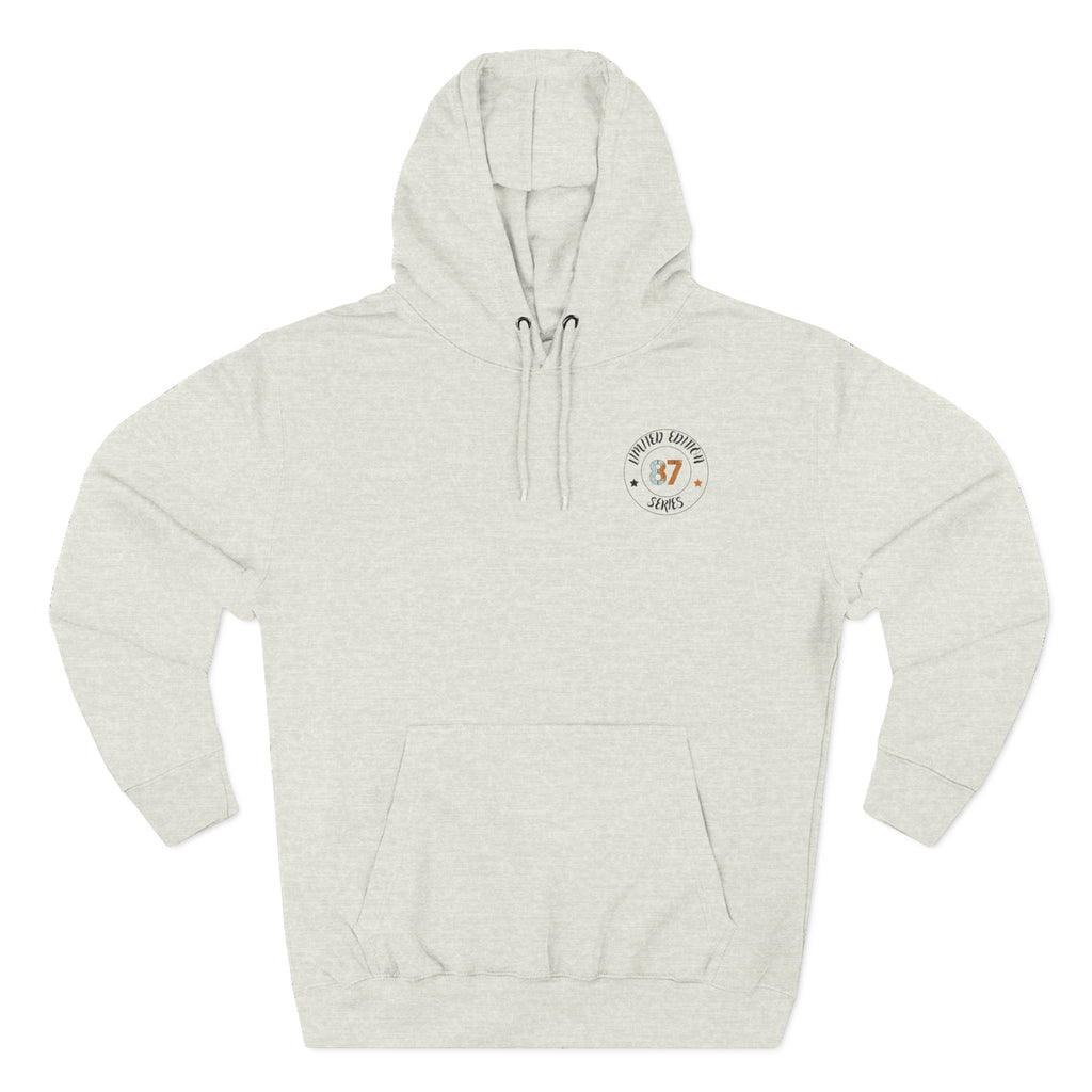 Black Graphic Wolf Hoodie "Leave Your Mark" 87 Series Limited Edition