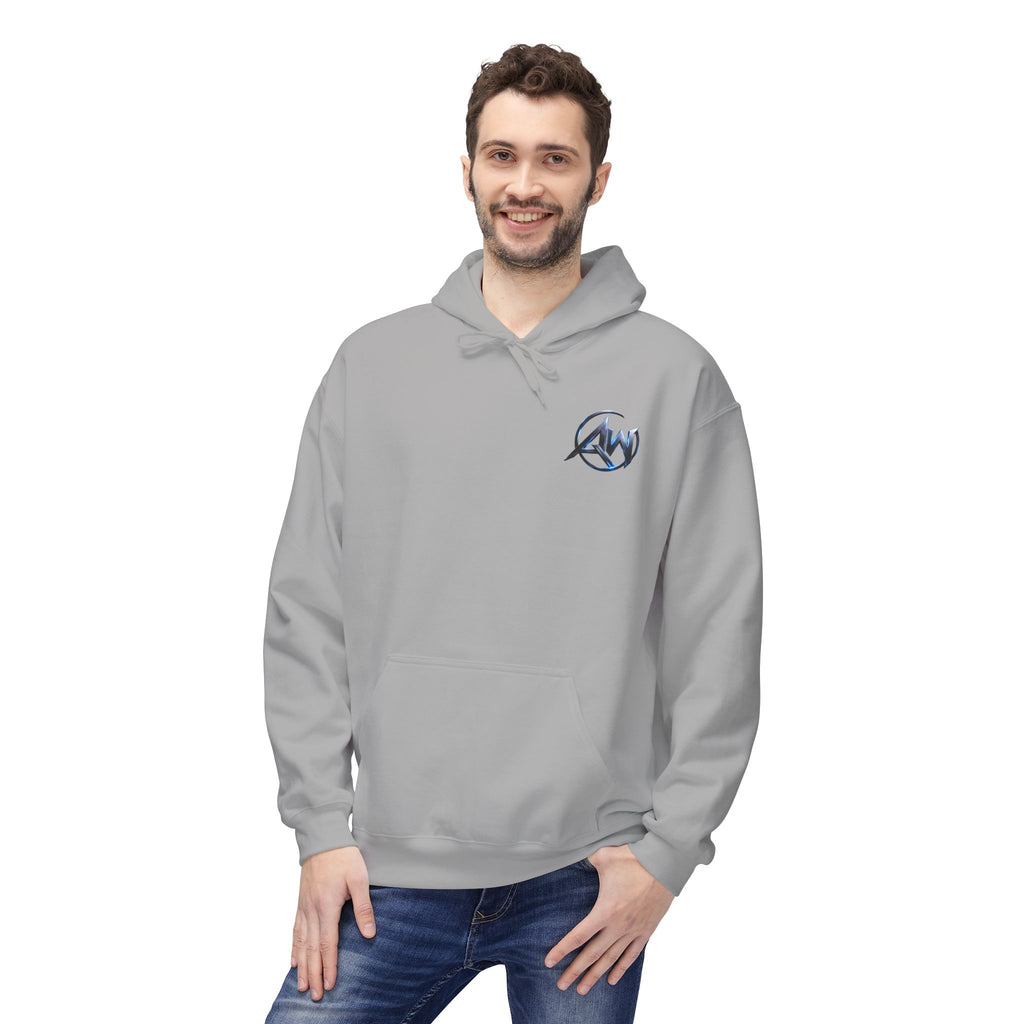 Gorilla 'Leave Your Mark'  Bold Graphic Cyber Crest AW Signature Emblem Fleece Pullover