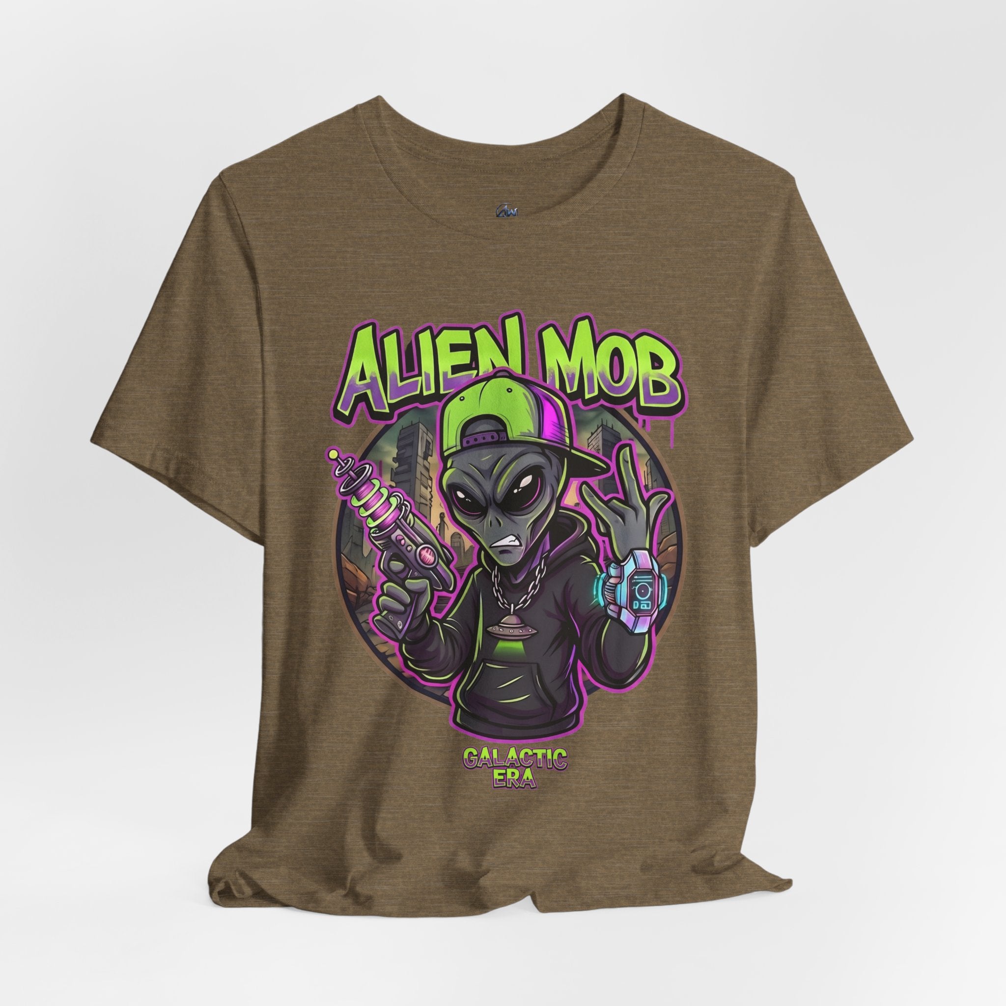 Alien Mob Galactic Era Graphic Alien Hip Hop T-Shirt