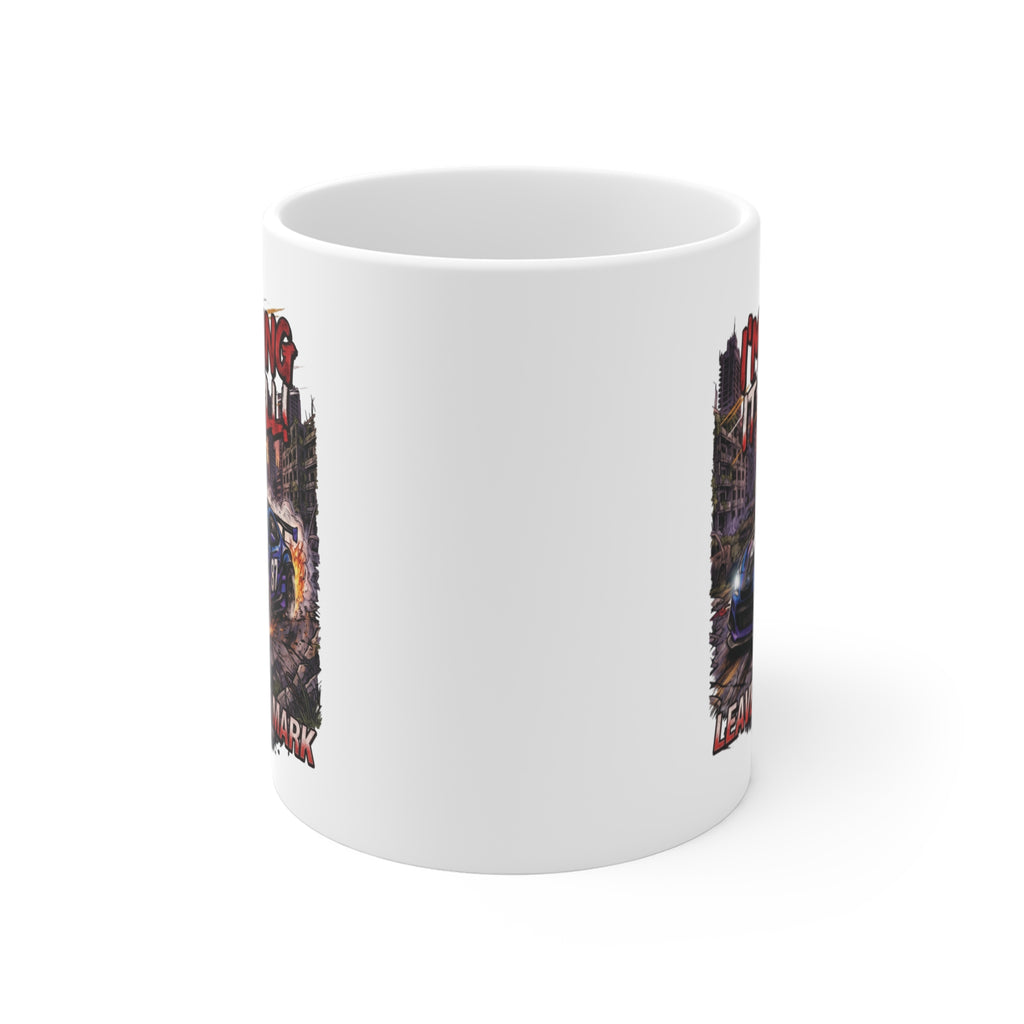 Motorsport Racing Mug  "I’m Giving It My All, Leave Your Mark"